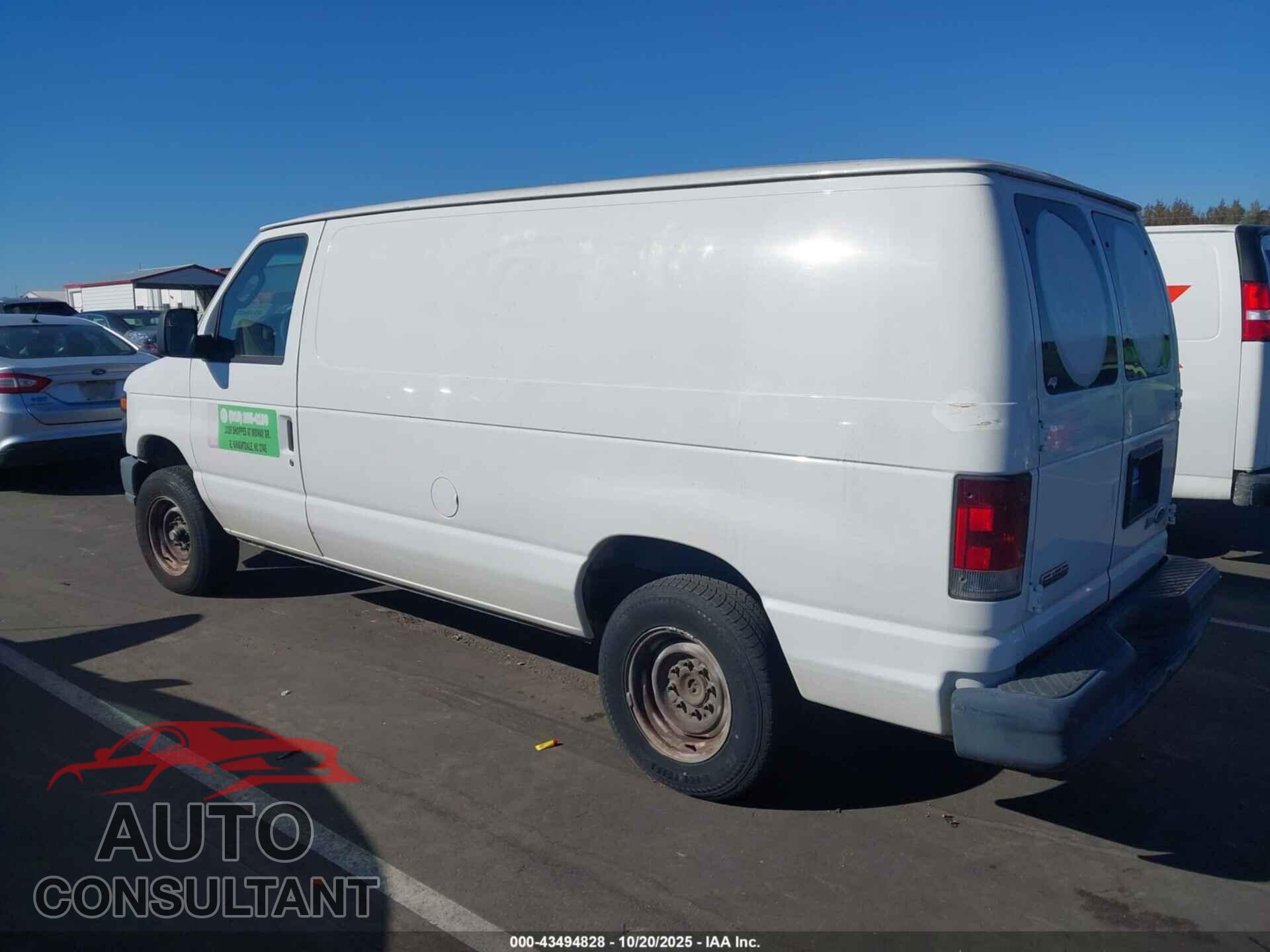 FORD E-150 2010 - 1FTNE1EW4ADA13791