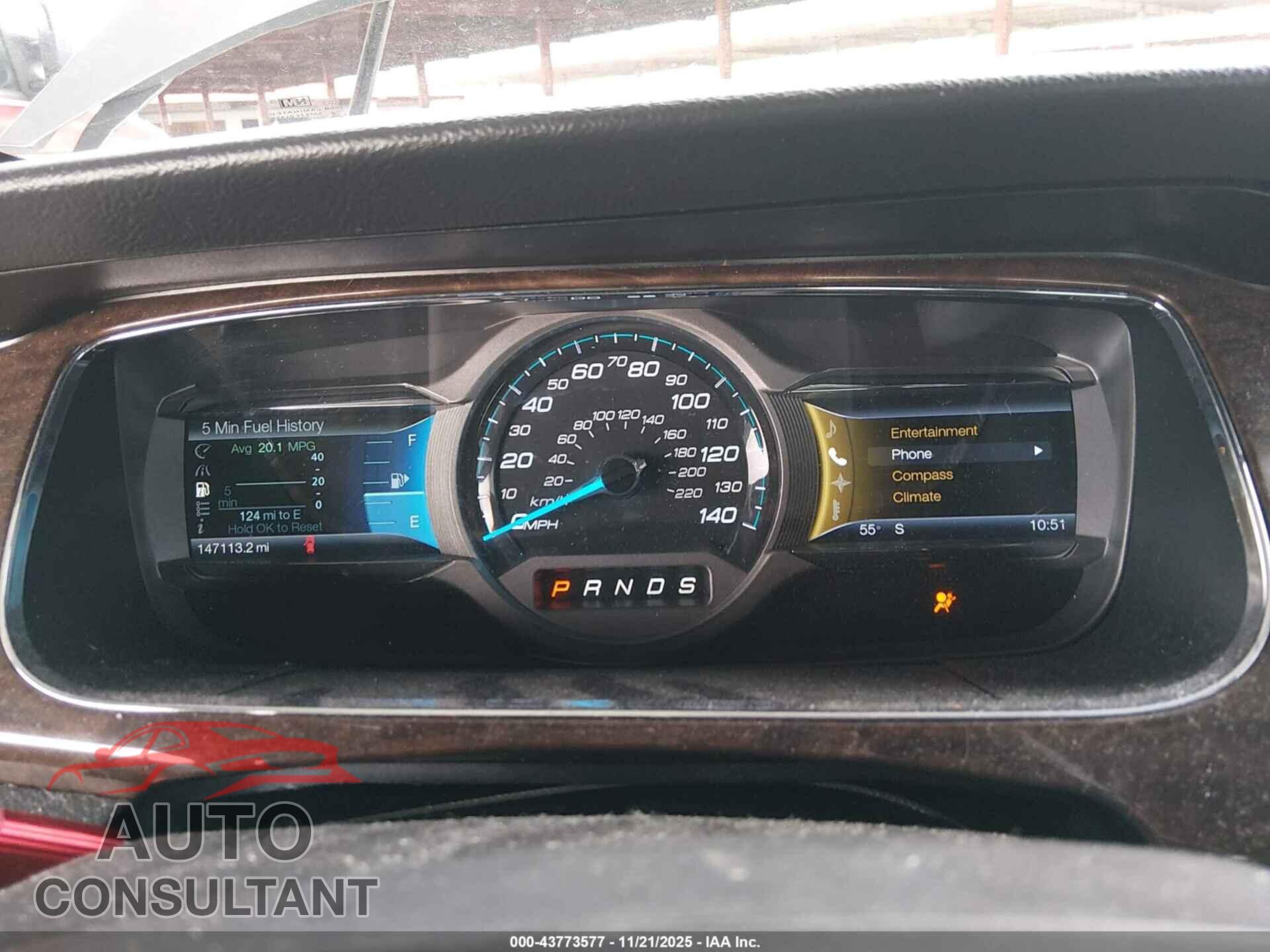 FORD TAURUS 2013 - 1FAHP2F81DG201514