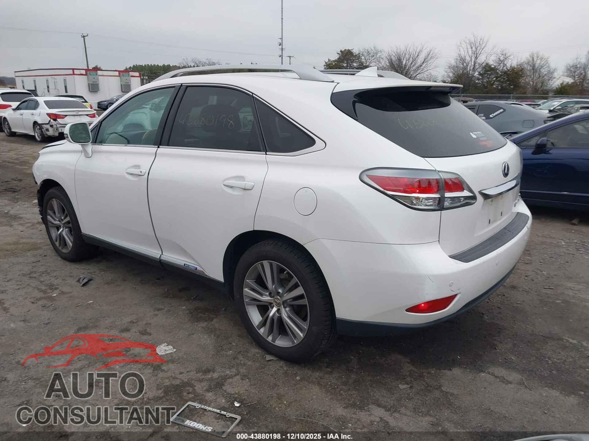 LEXUS RX 450H 2015 - 2T2BC1BA5FC007712