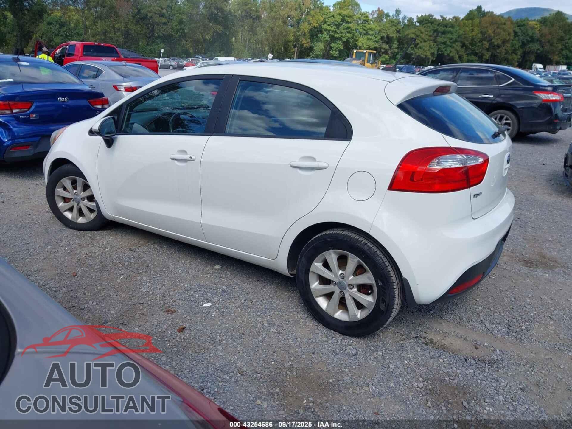 KIA RIO 2013 - KNADN5A34D6136852