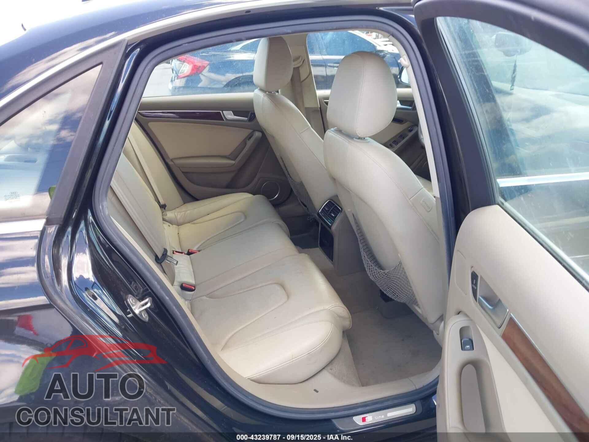 AUDI A4 2012 - WAUFFAFL4CN017341