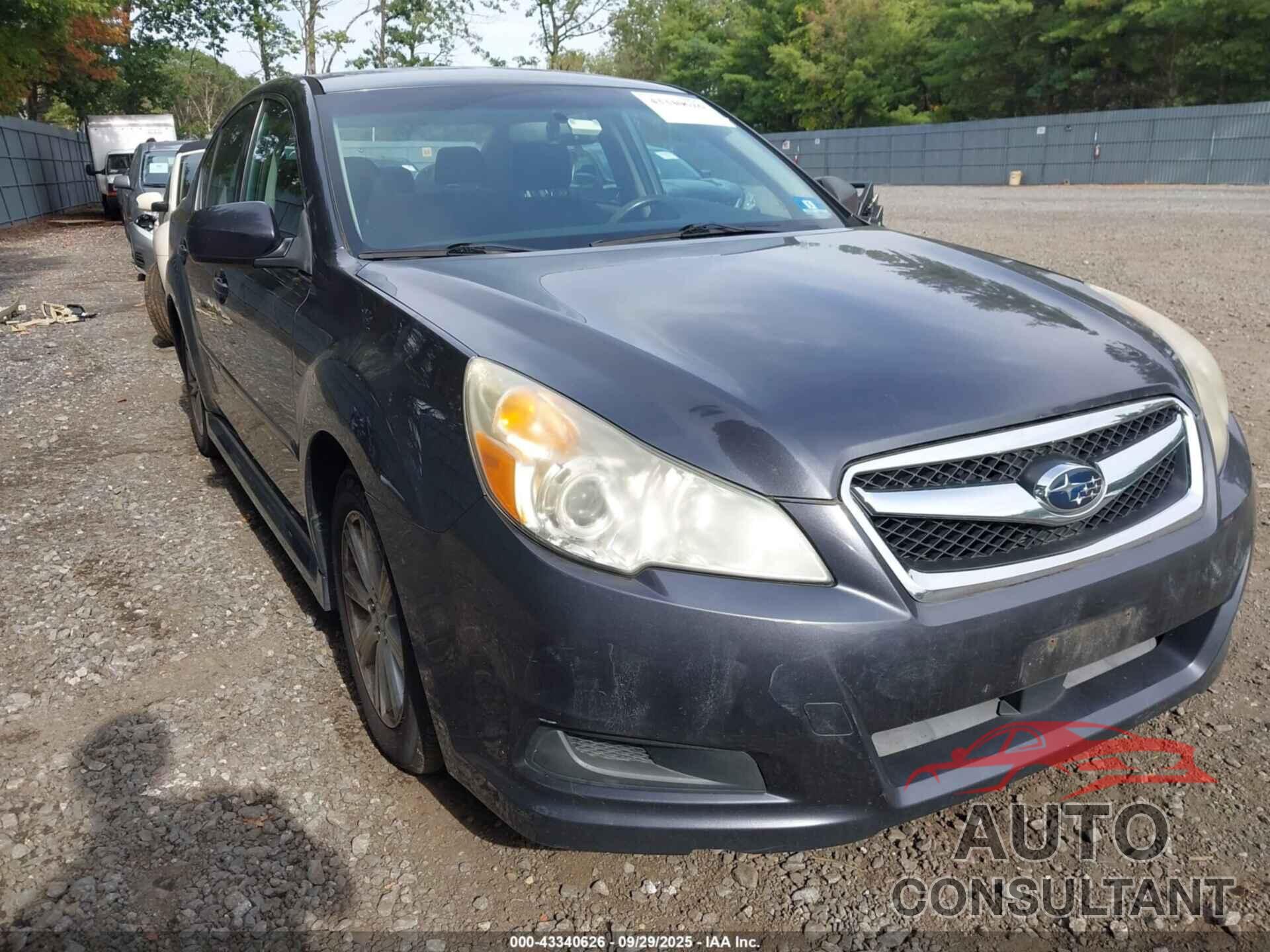 SUBARU LEGACY 2012 - 4S3BMBC63C3010405