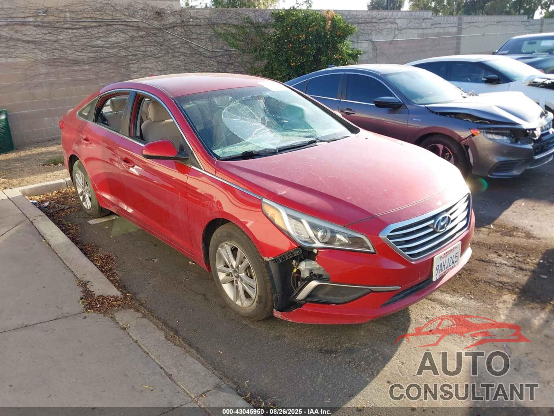 HYUNDAI SONATA 2017 - 5NPE24AF6HH454052