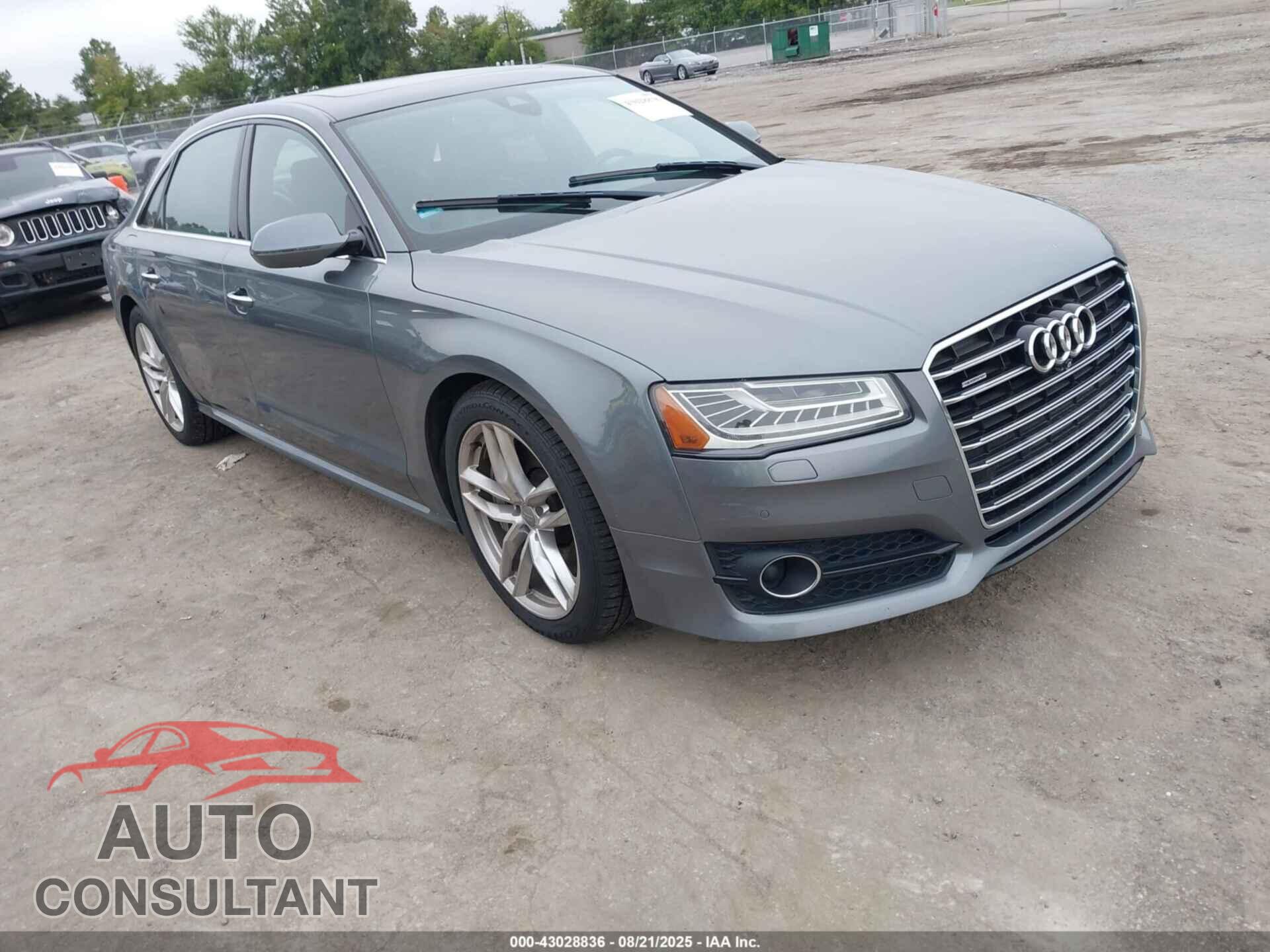 AUDI A8 L 2016 - WAU43AFD3GN005437