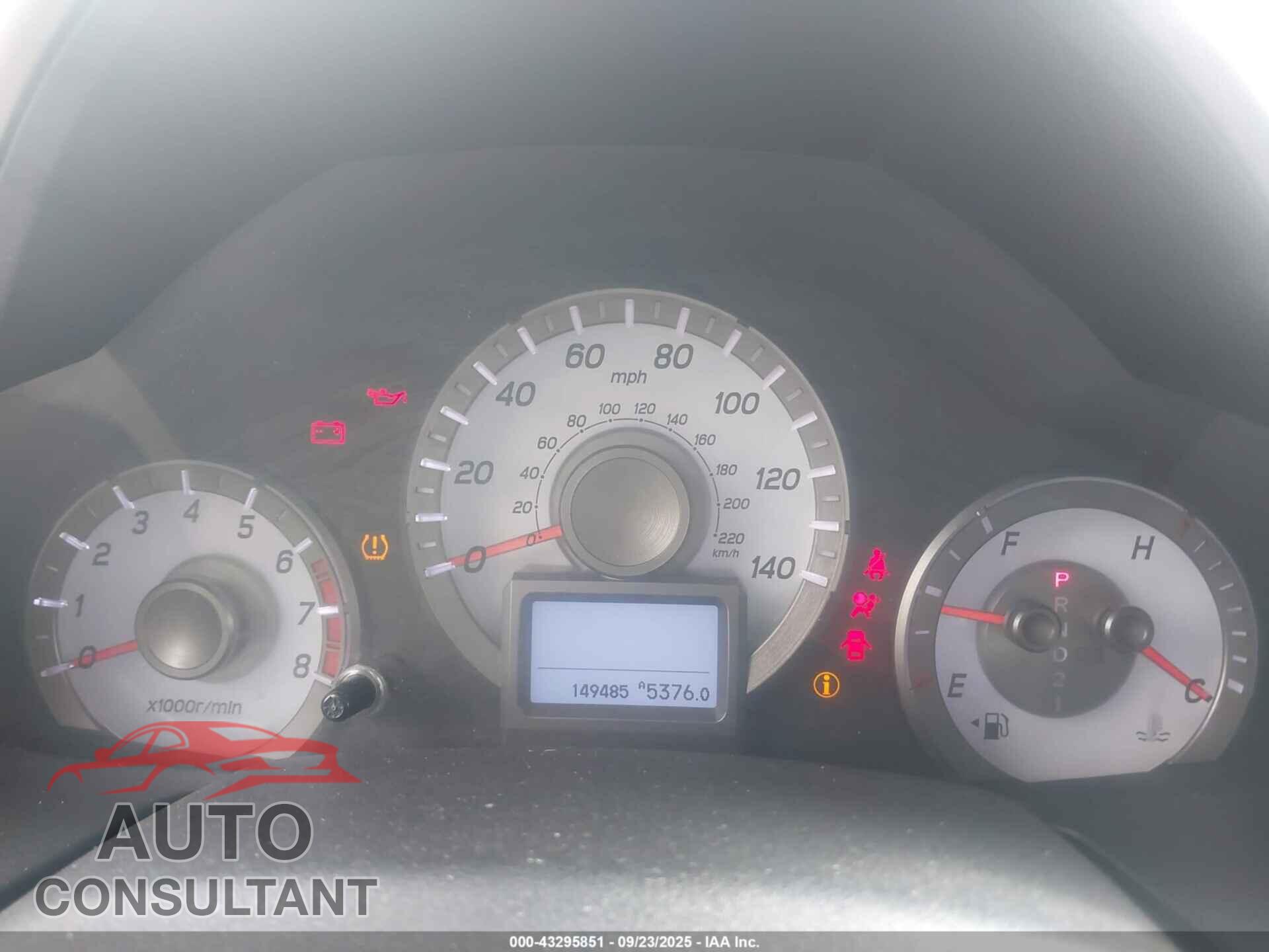 HONDA PILOT 2013 - 5FNYF4H92DB063068