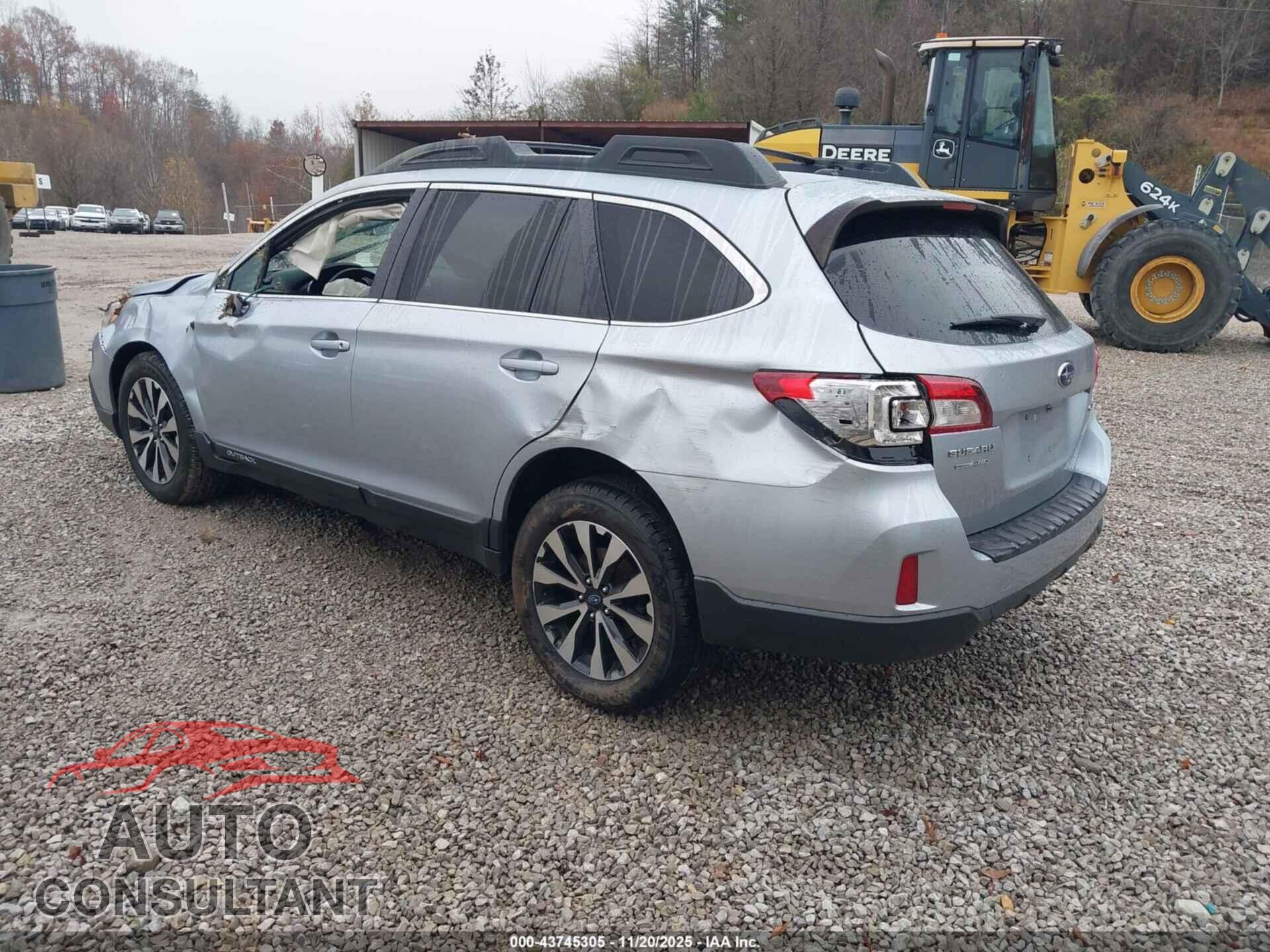 SUBARU OUTBACK 2015 - 4S4BSBLC4F3285387
