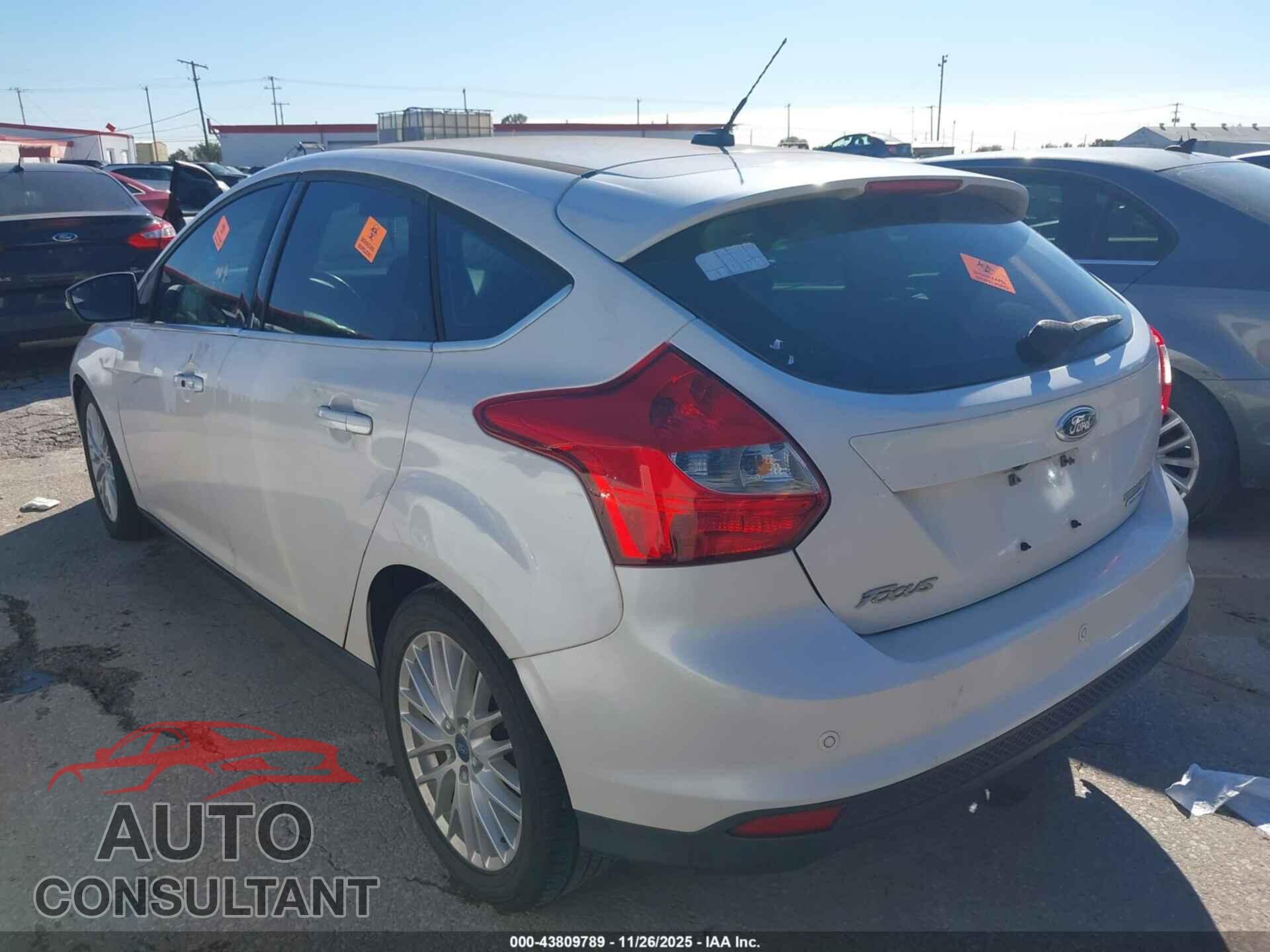 FORD FOCUS 2013 - 1FADP3N27DL108697