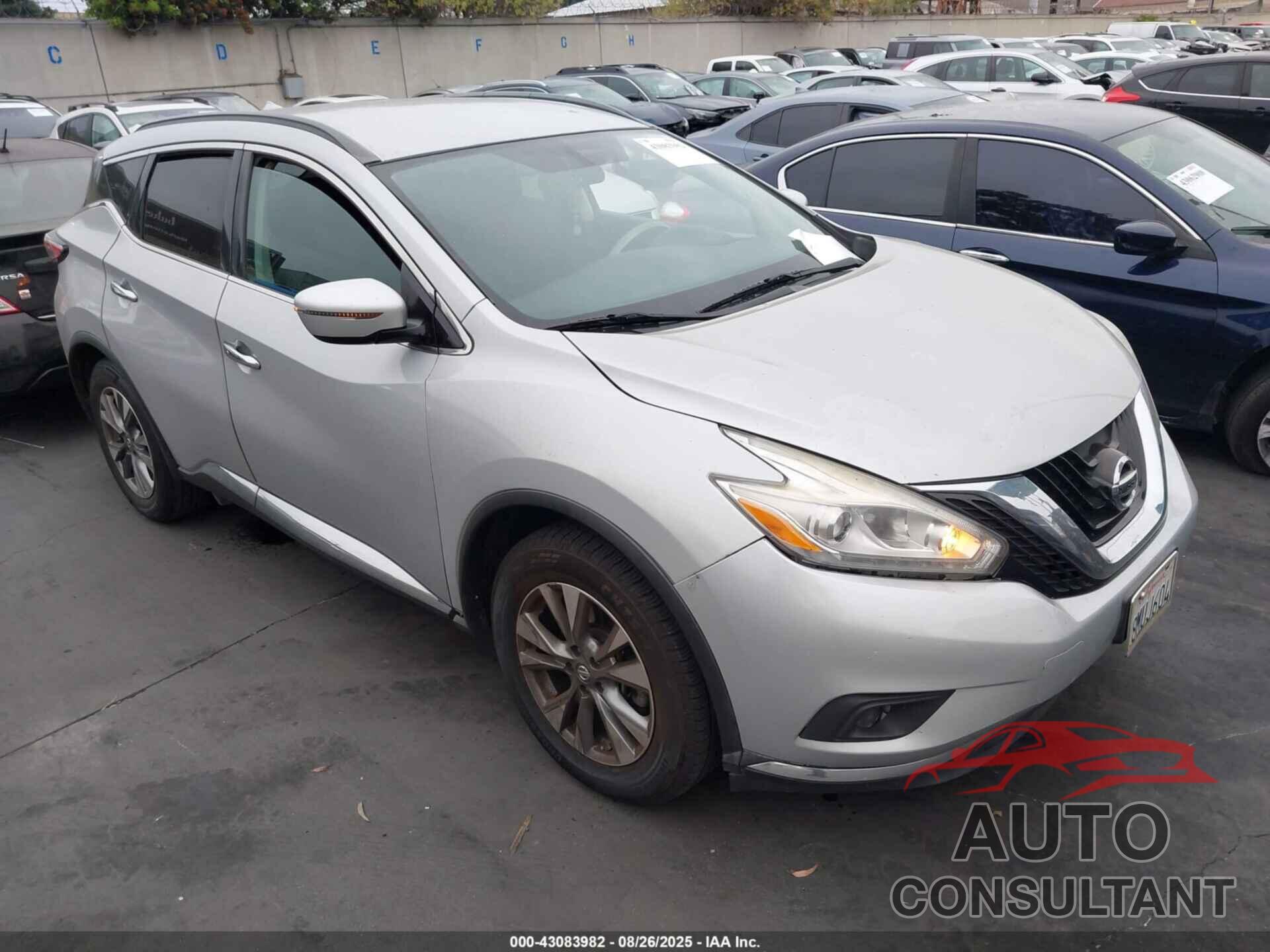 NISSAN MURANO 2016 - 5N1AZ2MG1GN113445