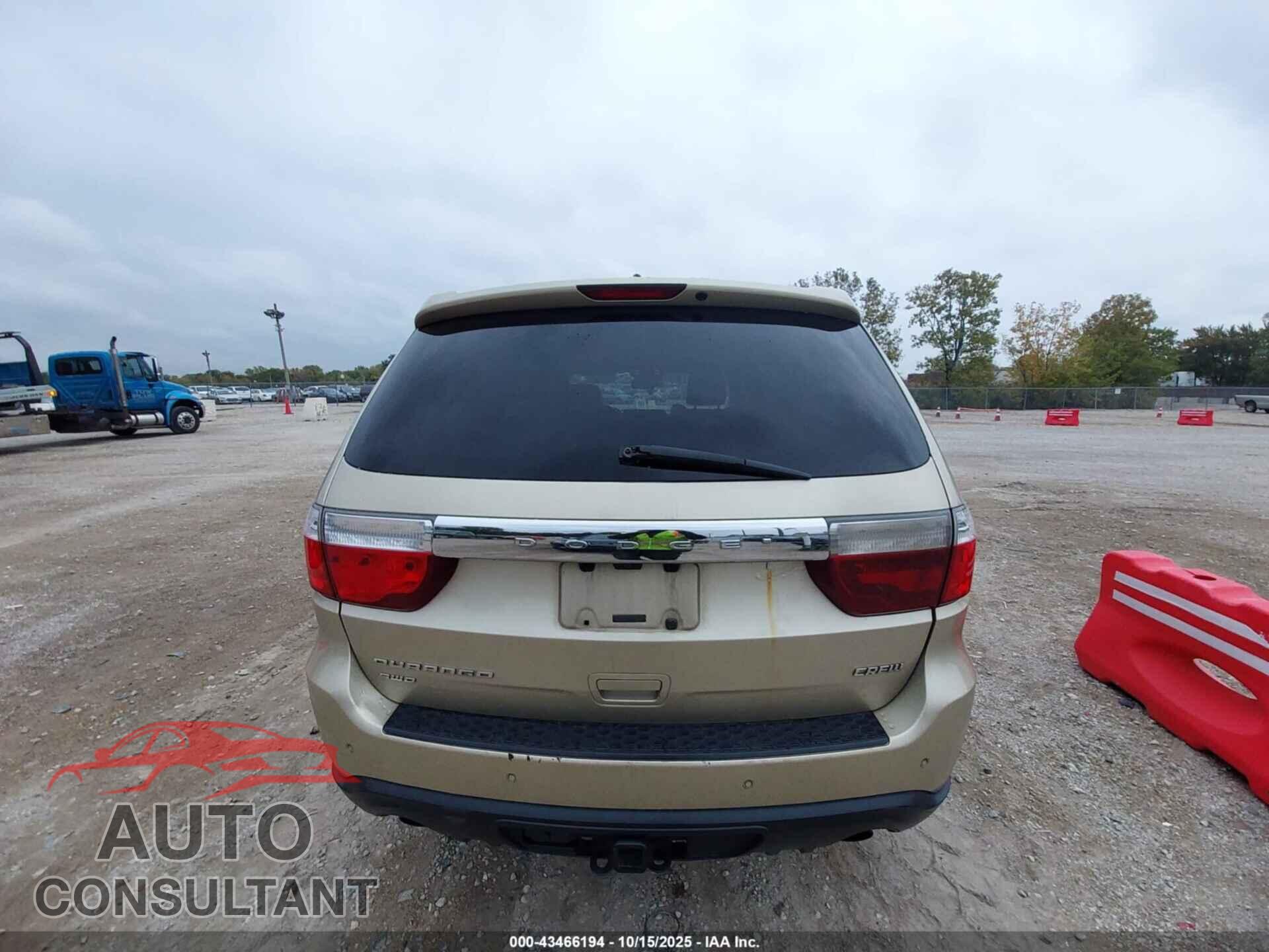 DODGE DURANGO 2011 - 1D4SE4GT2BC693319