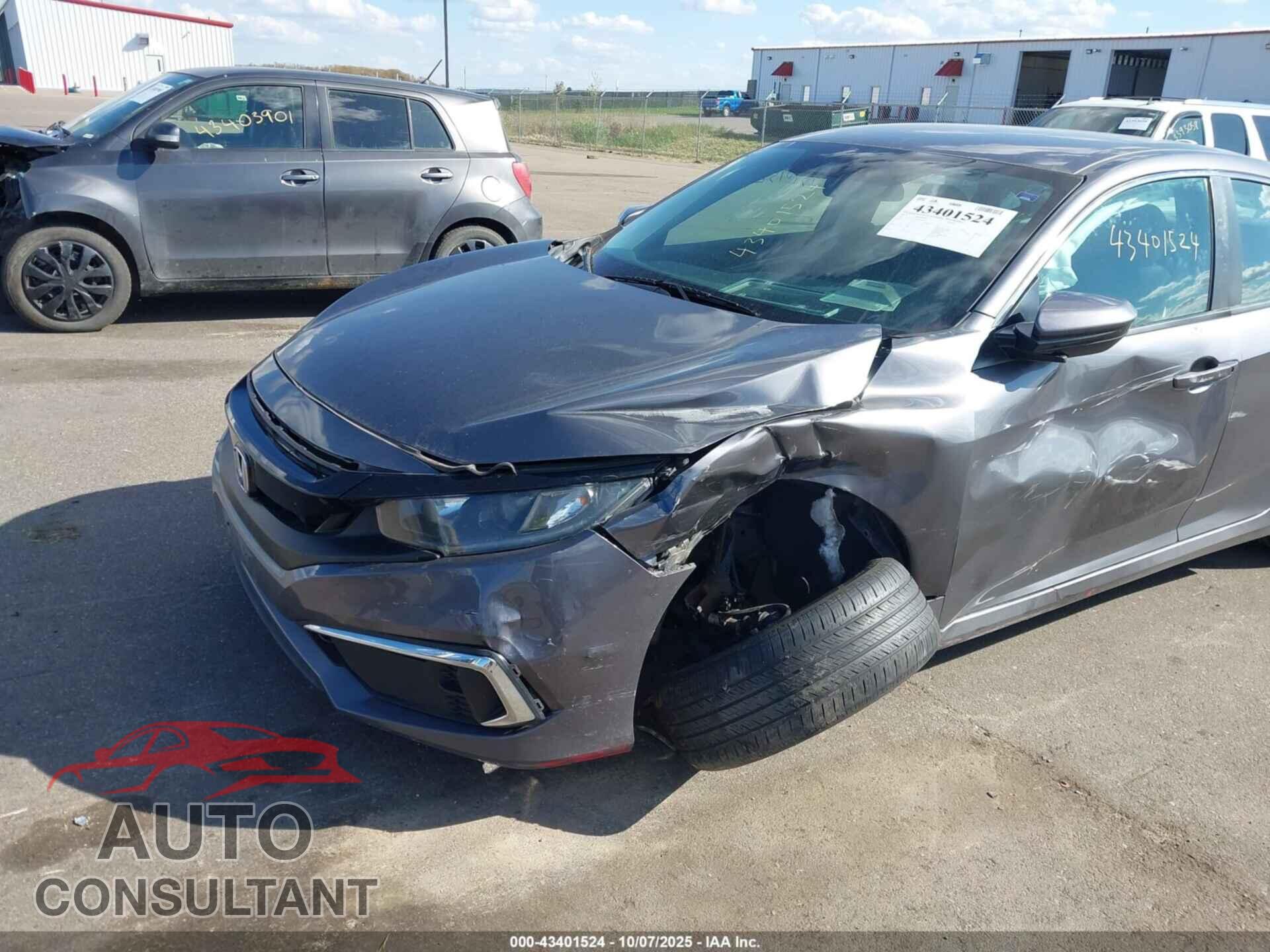 HONDA CIVIC 2019 - 2HGFC2F67KH502545