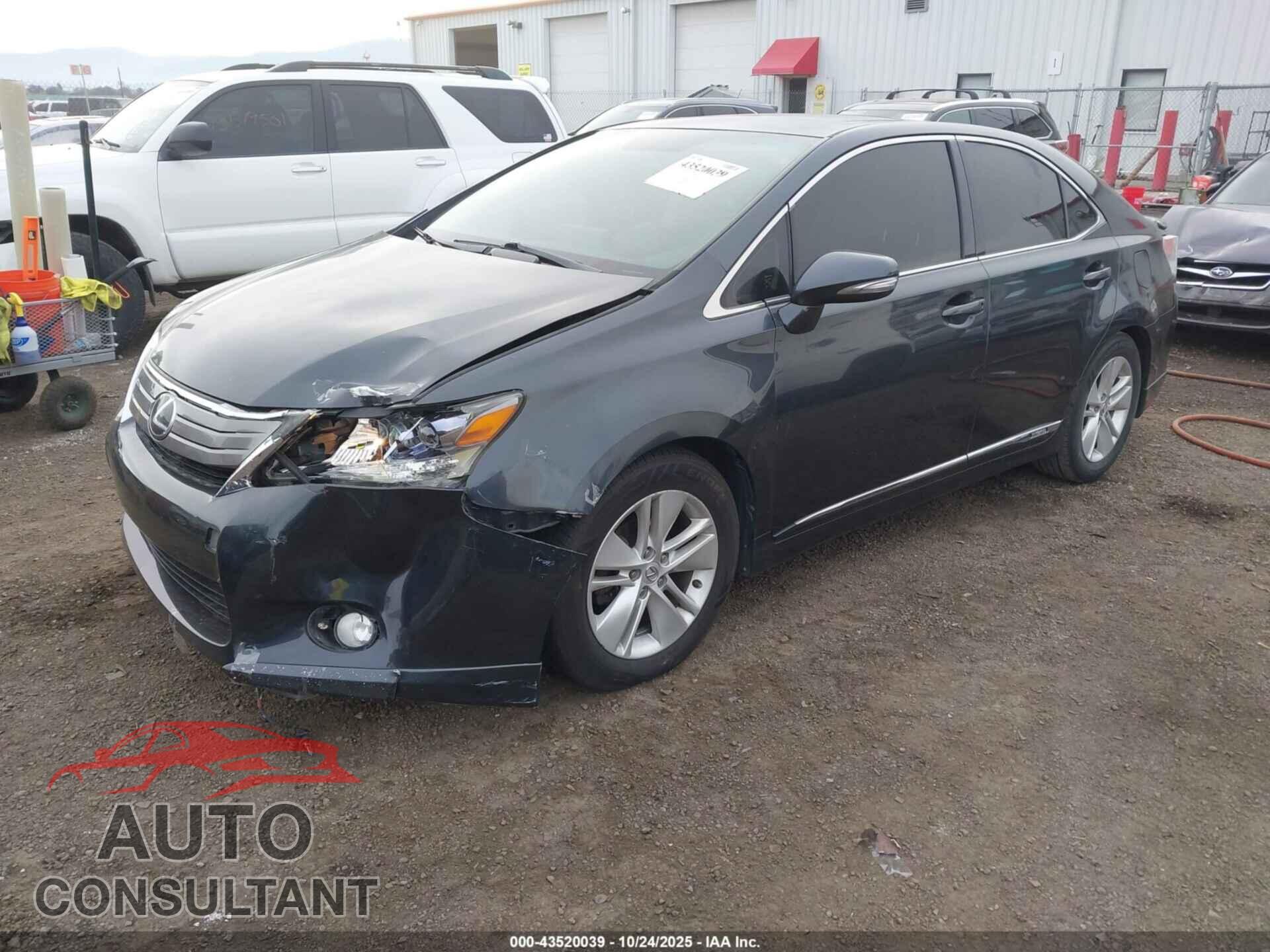 LEXUS HS 250H 2010 - JTHBB1BA0A2001605