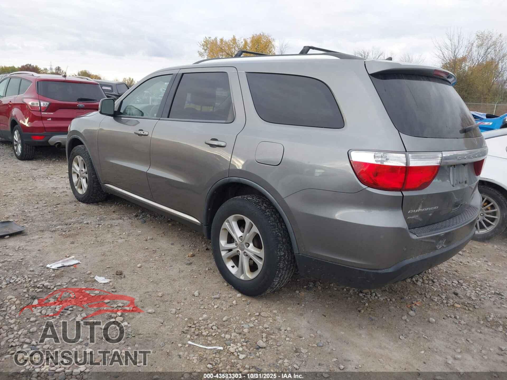 DODGE DURANGO 2011 - 1D4RE4GG8BC742525