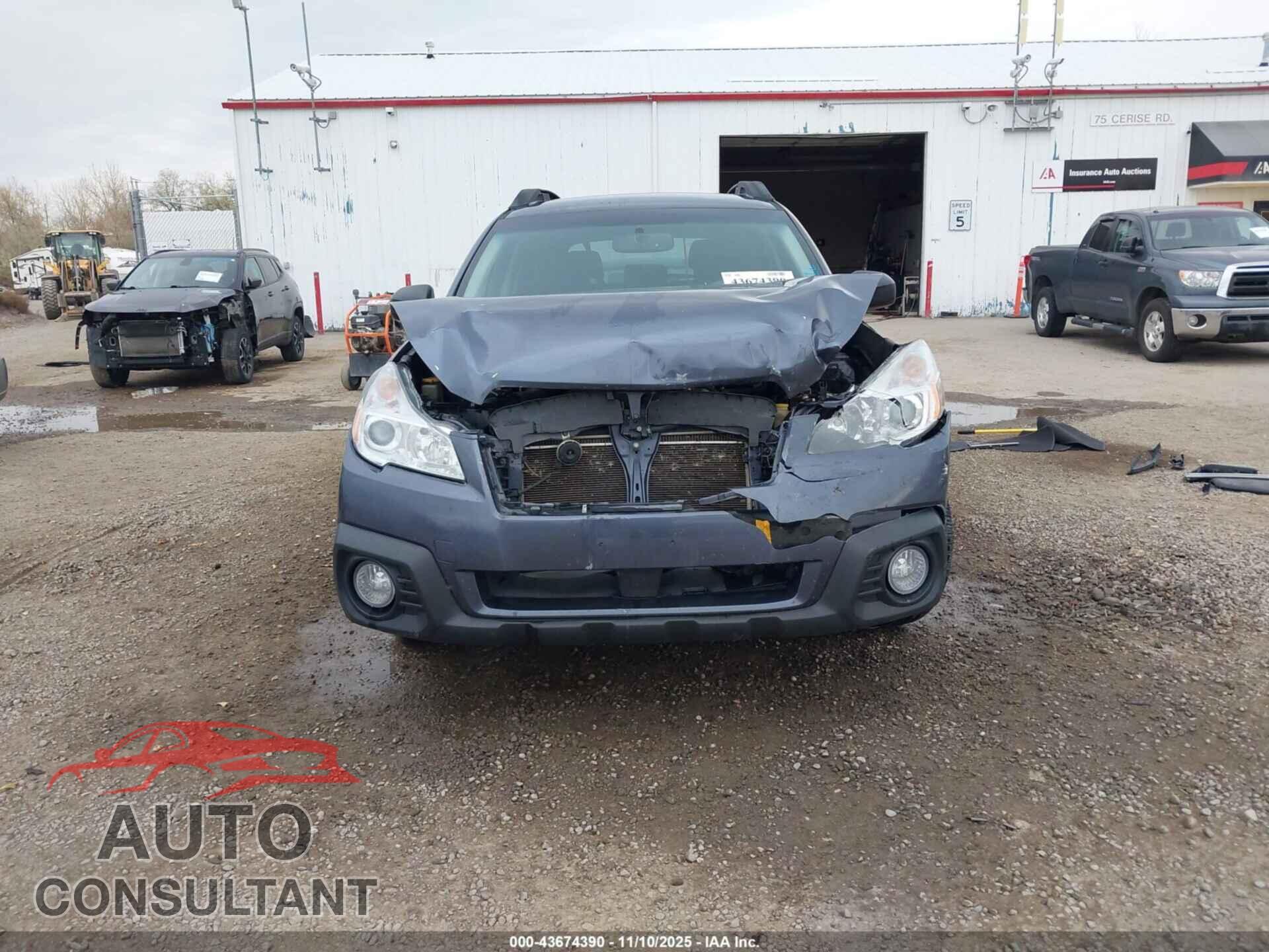 SUBARU OUTBACK 2014 - 4S4BRCAC8E3294399