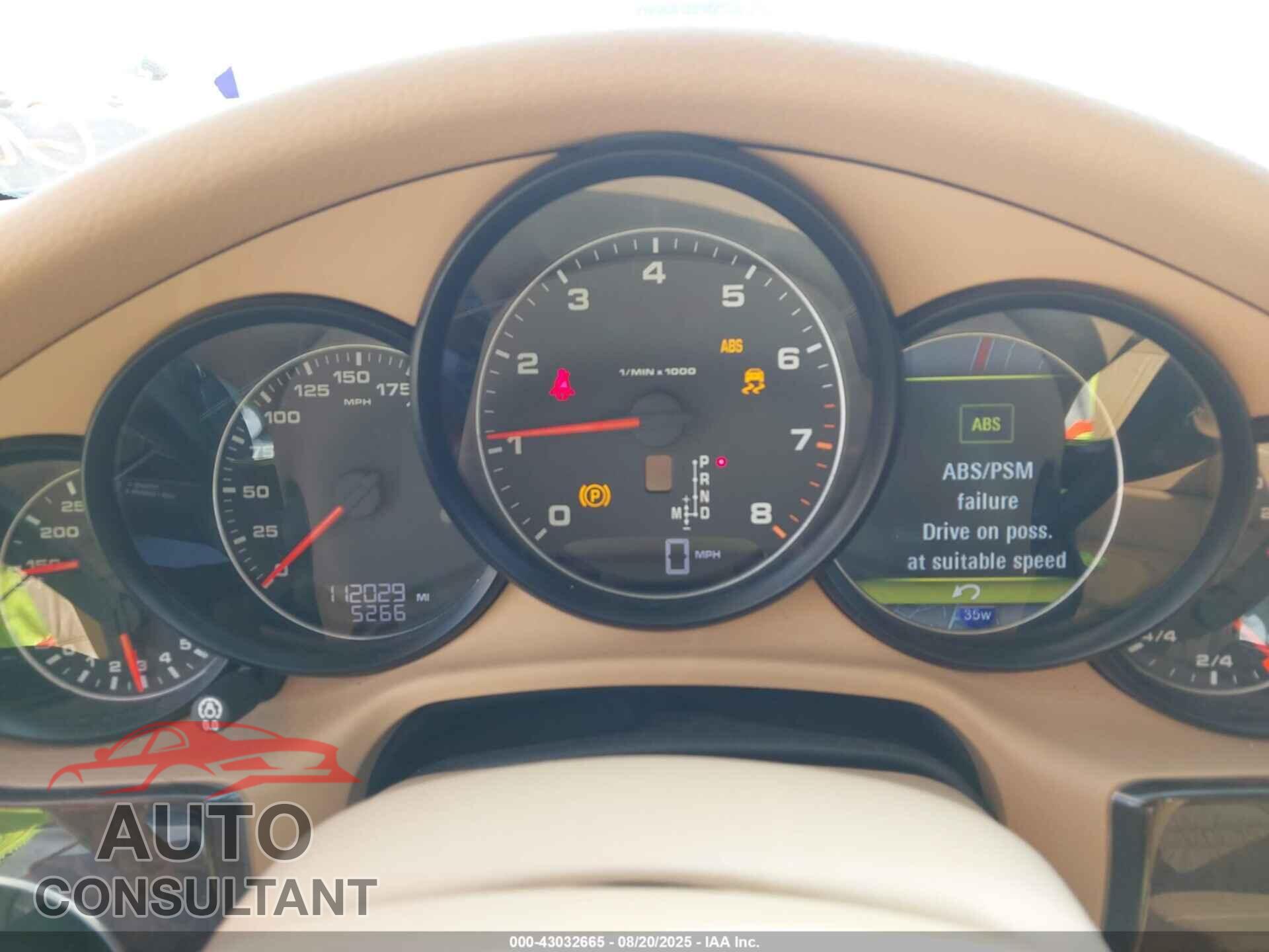PORSCHE PANAMERA 2015 - WP0AA2A79FL001499