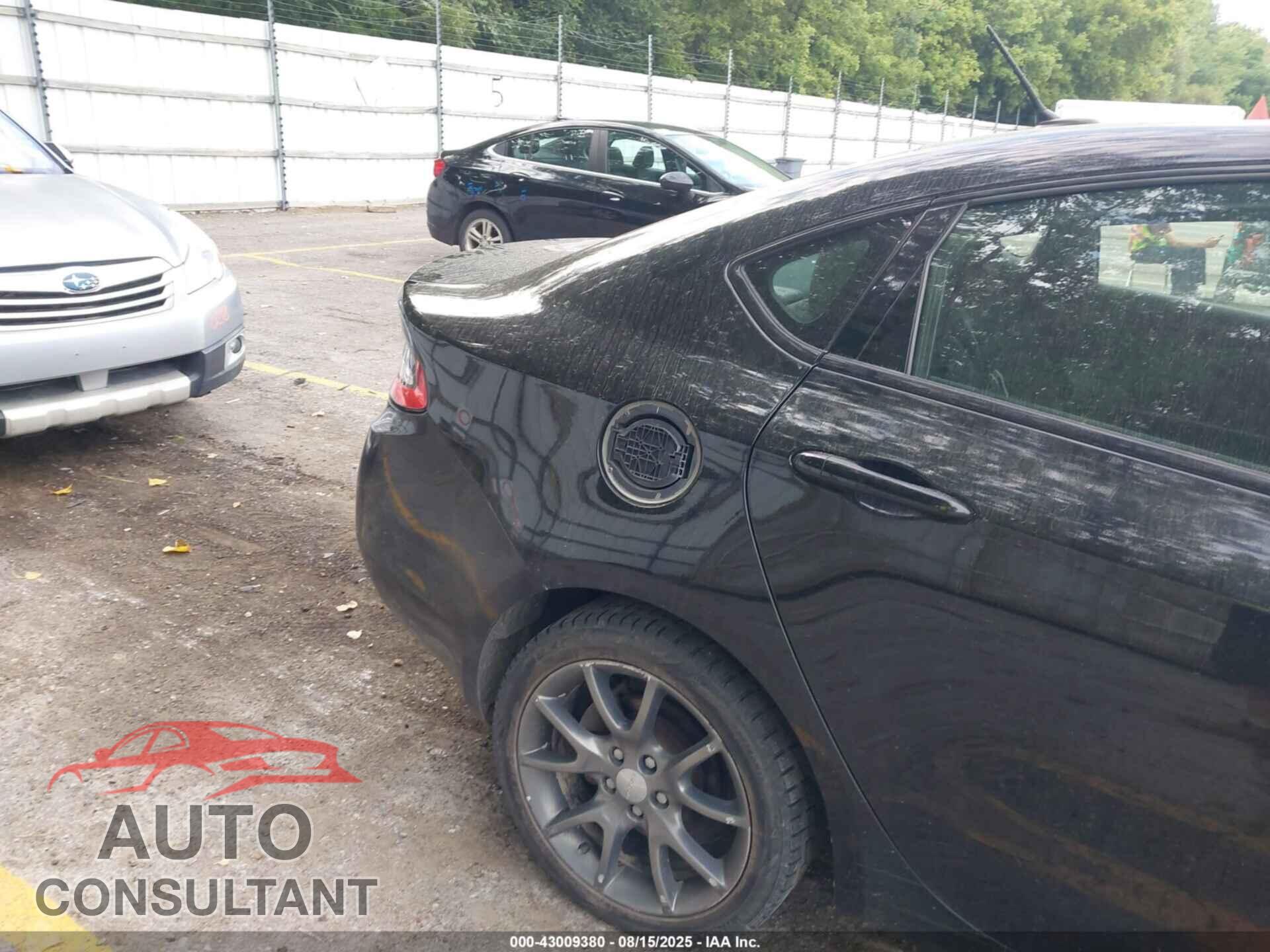 DODGE DART 2013 - 1C3CDFBA2DD238476