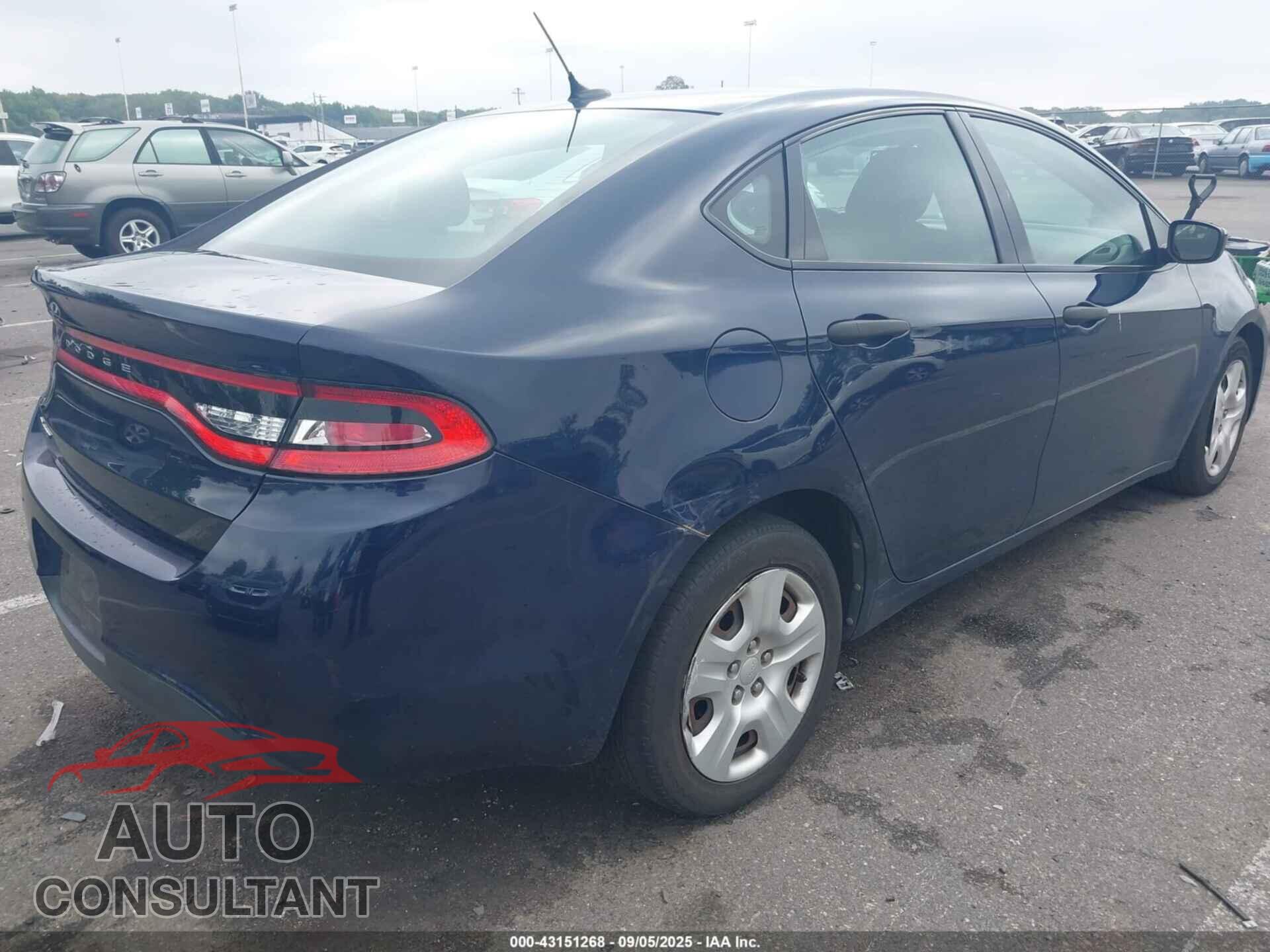 DODGE DART 2013 - 1C3CDFAA9DD105148