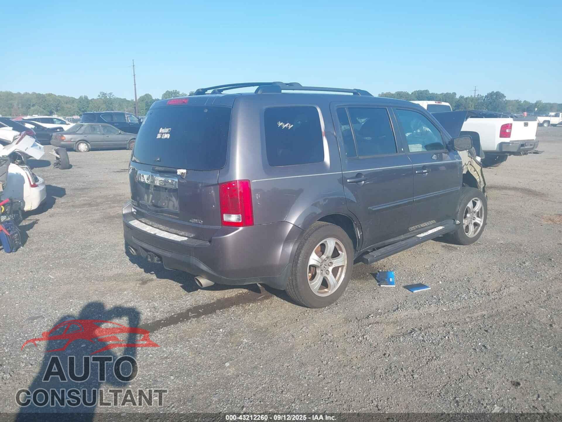 HONDA PILOT 2014 - 5FNYF4H59EB004050
