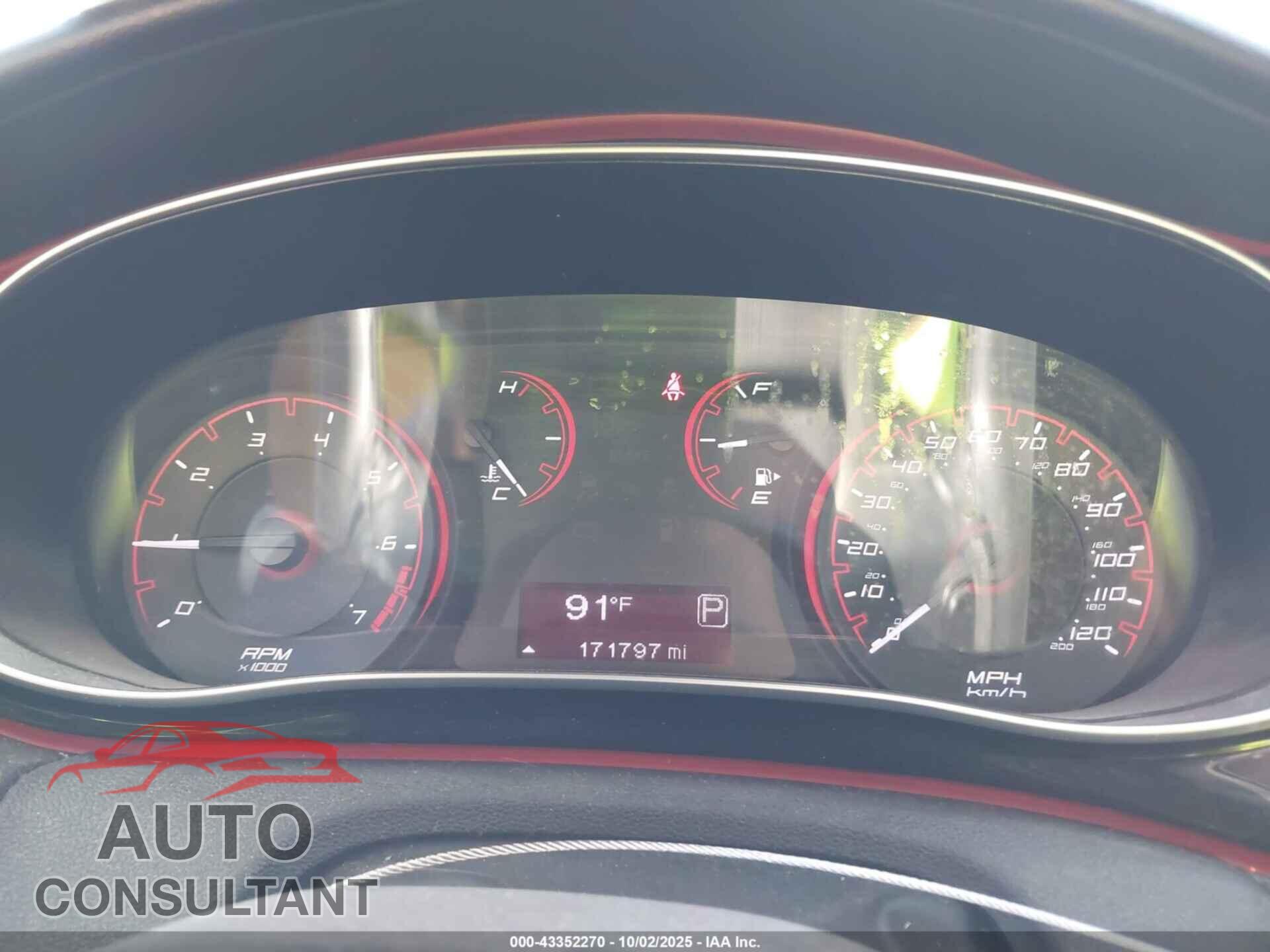 DODGE DART 2014 - 1C3CDFBB1ED919741