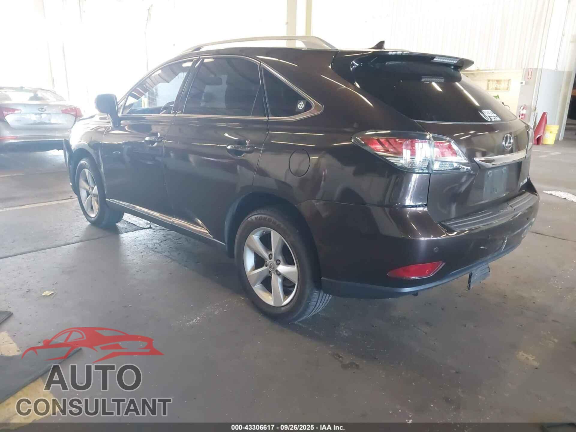 LEXUS RX 350 2013 - 2T2BK1BA2DC214025