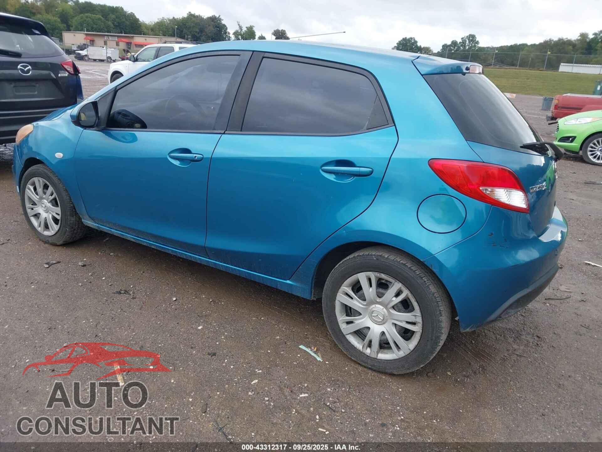 MAZDA MAZDA2 2012 - JM1DE1KY1C0143314