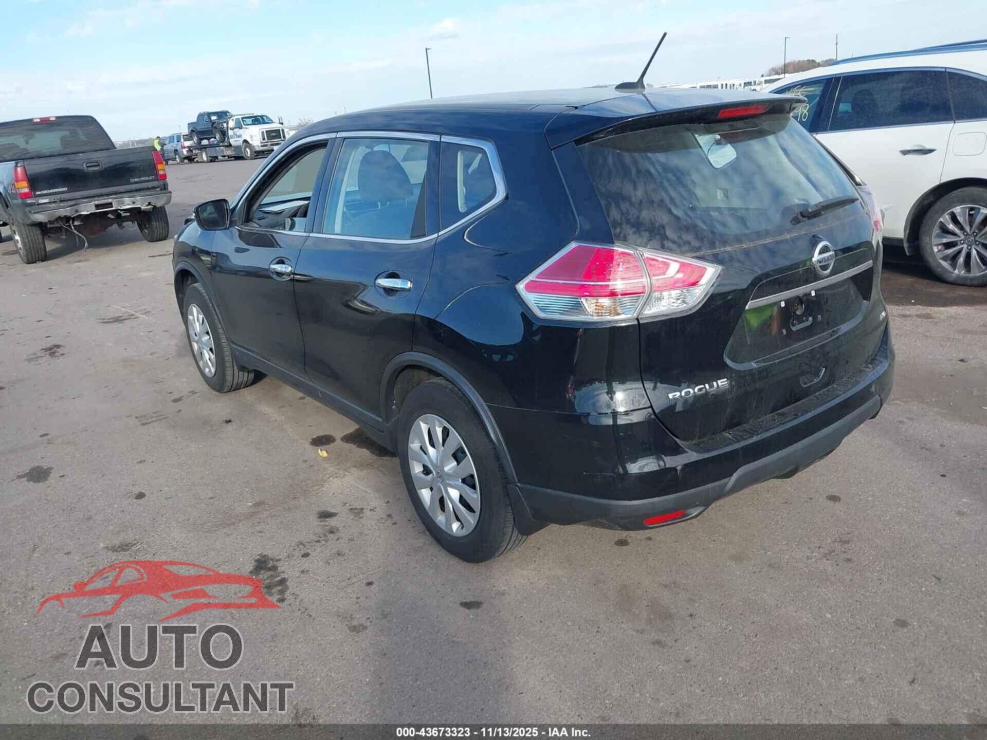 NISSAN ROGUE 2015 - KNMAT2MV0FP577480