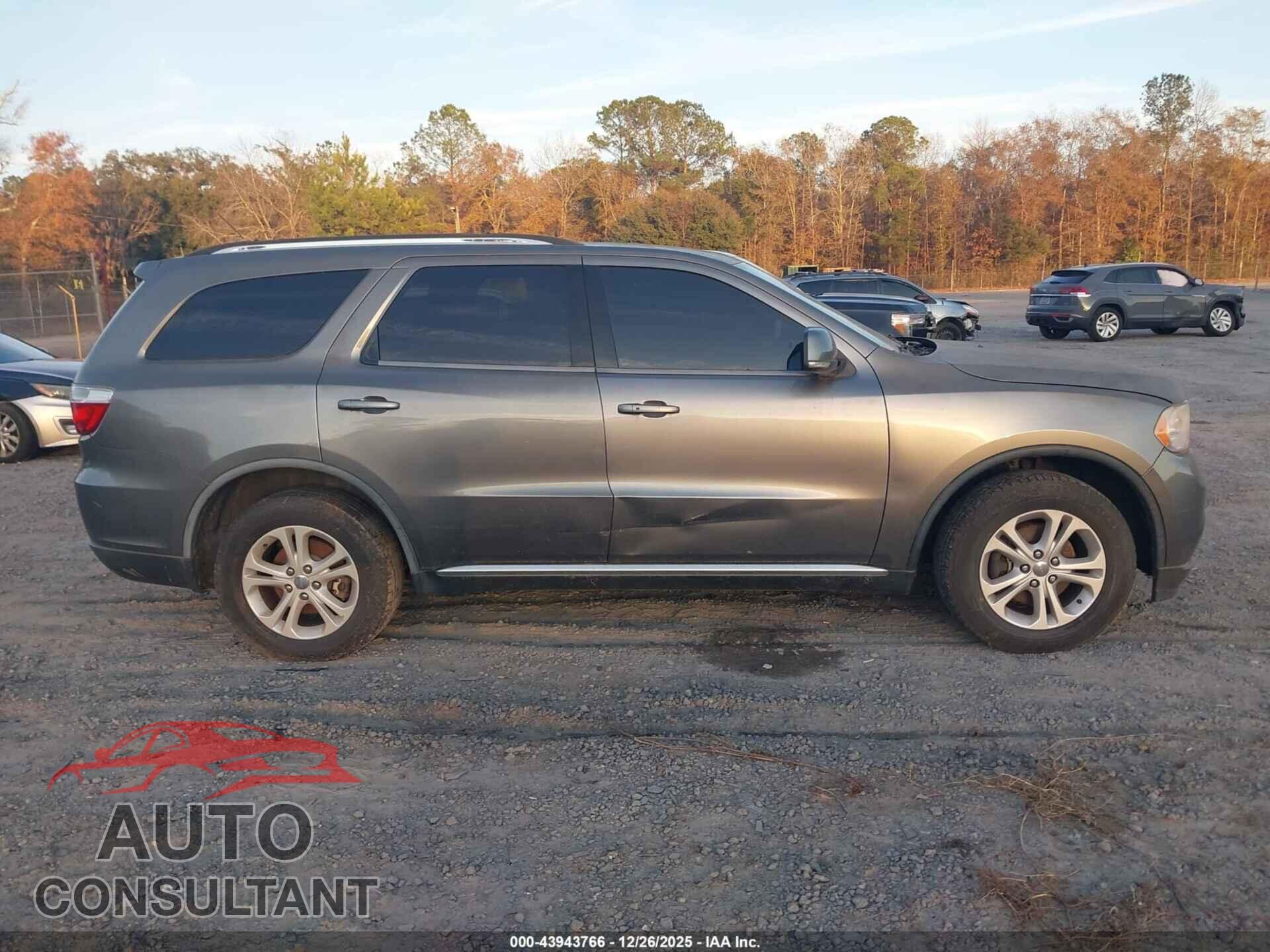 DODGE DURANGO 2012 - 1C4RDHDG6CC247253