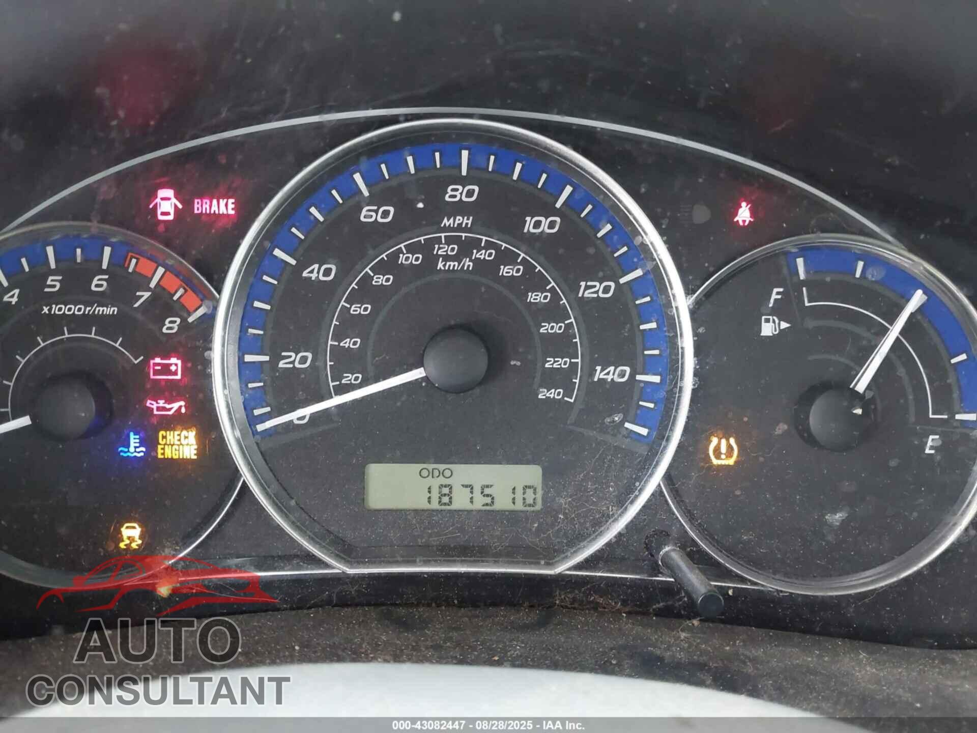 SUBARU FORESTER 2012 - JF2SHBDC7CG438335