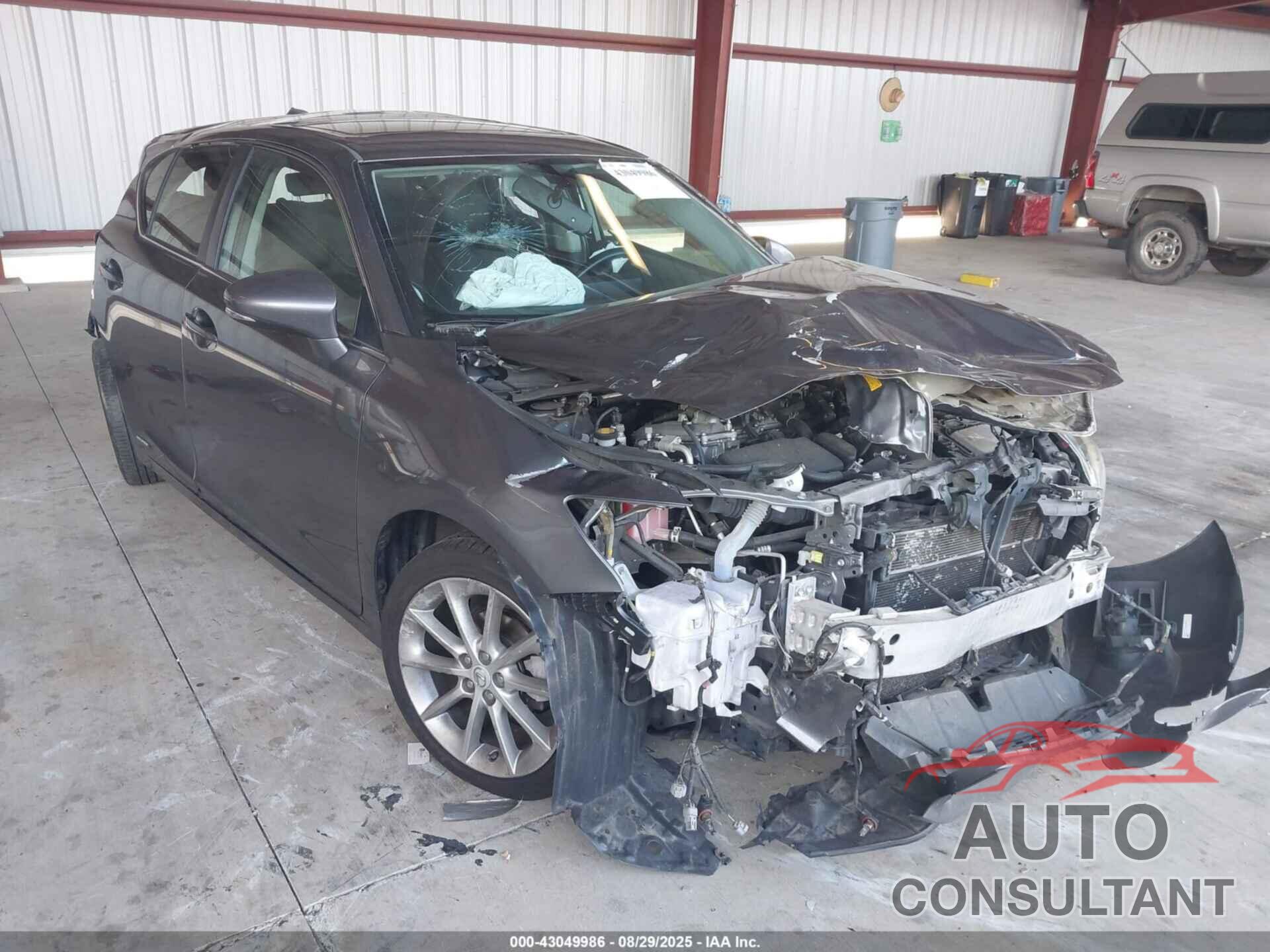 LEXUS CT 200H 2013 - JTHKD5BH0D2155251