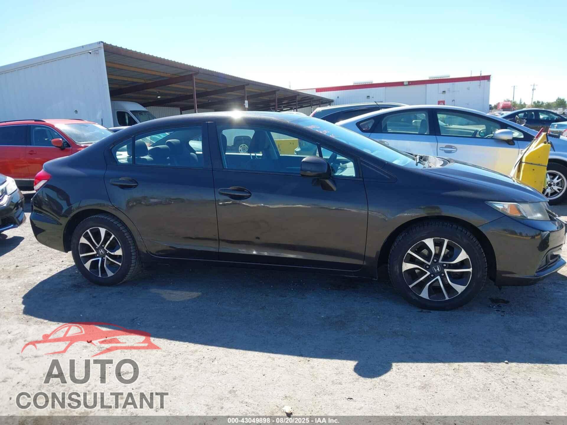 HONDA CIVIC 2013 - 19XFB2F86DE221967