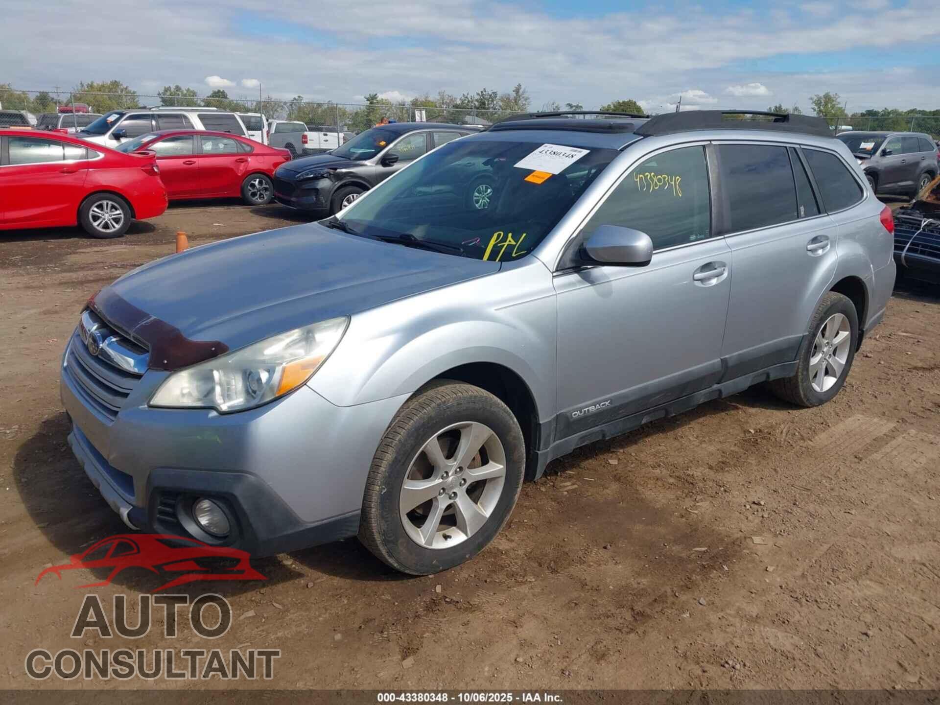 SUBARU OUTBACK 2013 - 4S4BRBKC3D3224901