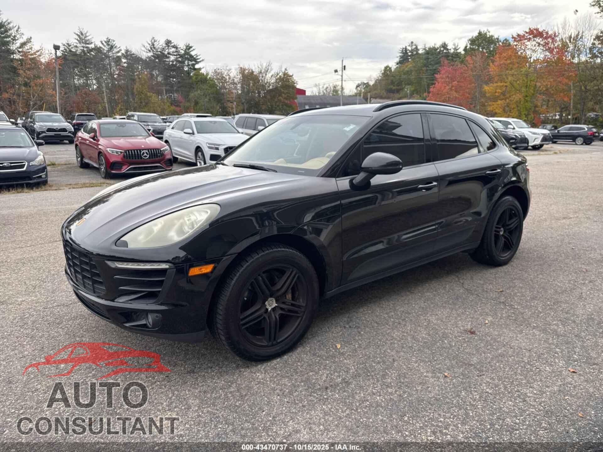 PORSCHE MACAN 2015 - WP1AB2A51FLB73827