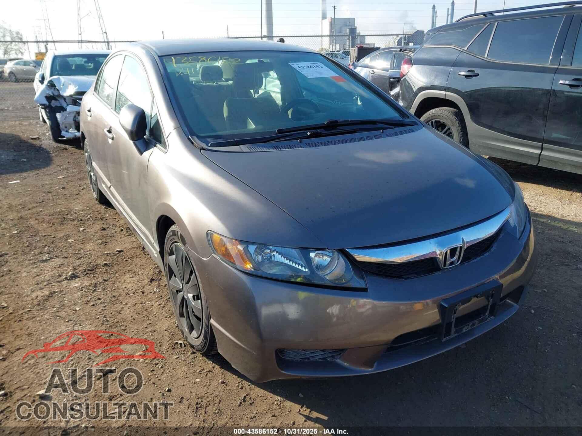 HONDA CIVIC 2010 - 19XFA1F53AE082377