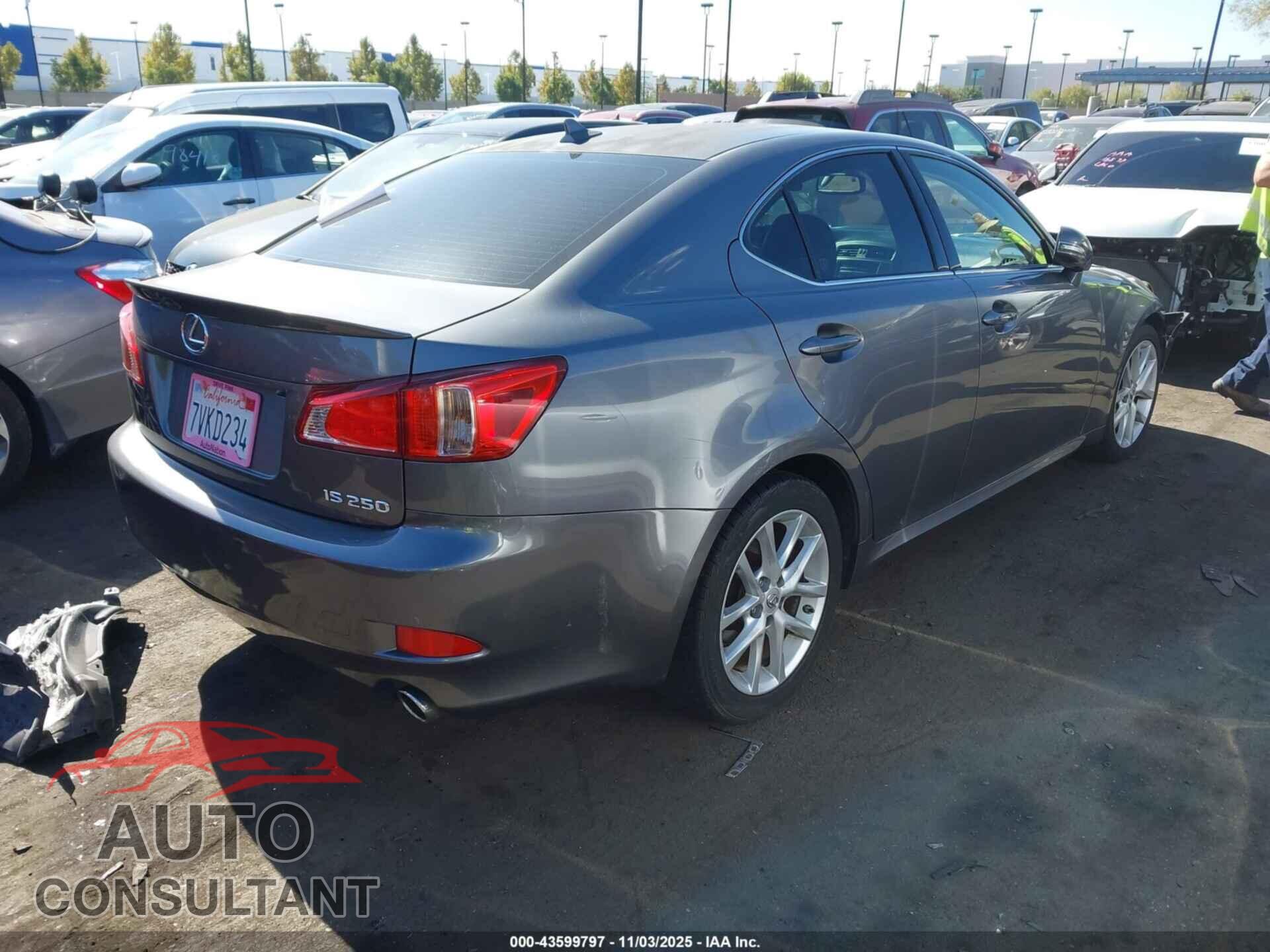 LEXUS IS 250 2013 - JTHBF5C26D5187740