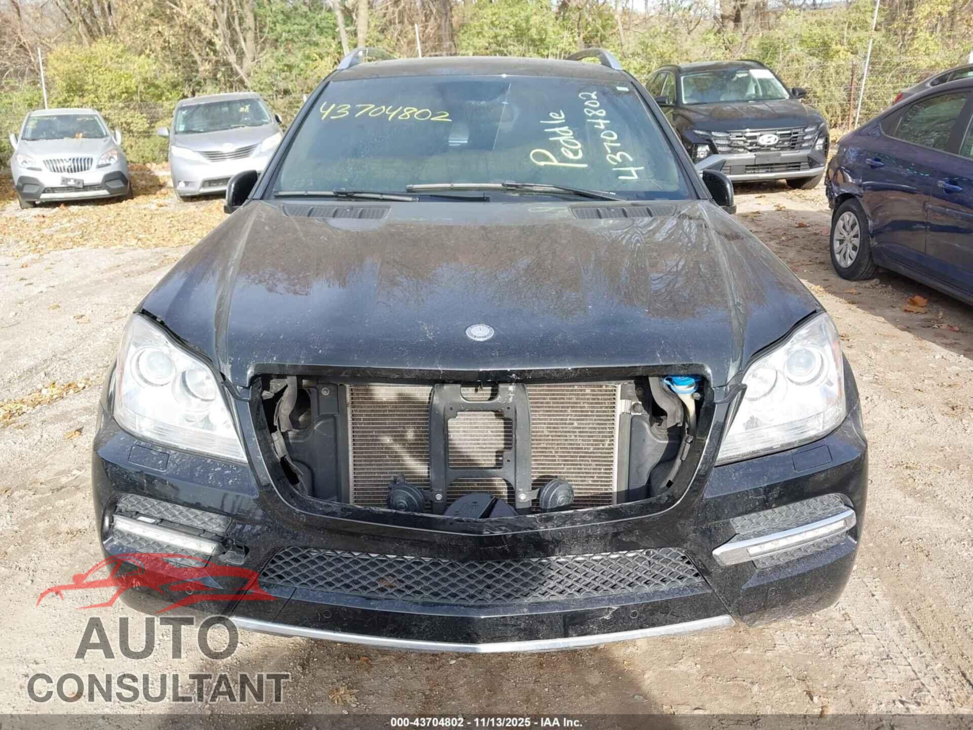 MERCEDES-BENZ GL 450 2012 - 4JGBF7BE0CA763882