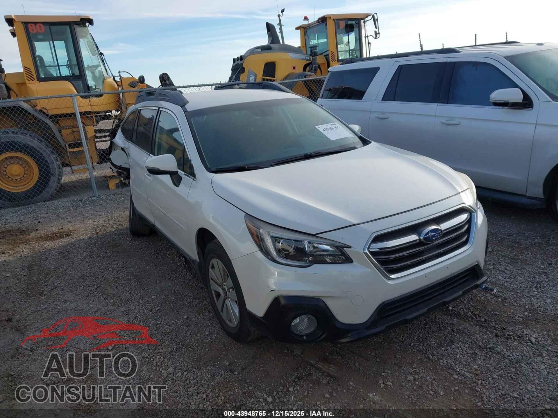 SUBARU OUTBACK 2018 - 4S4BSAFC8J3208794