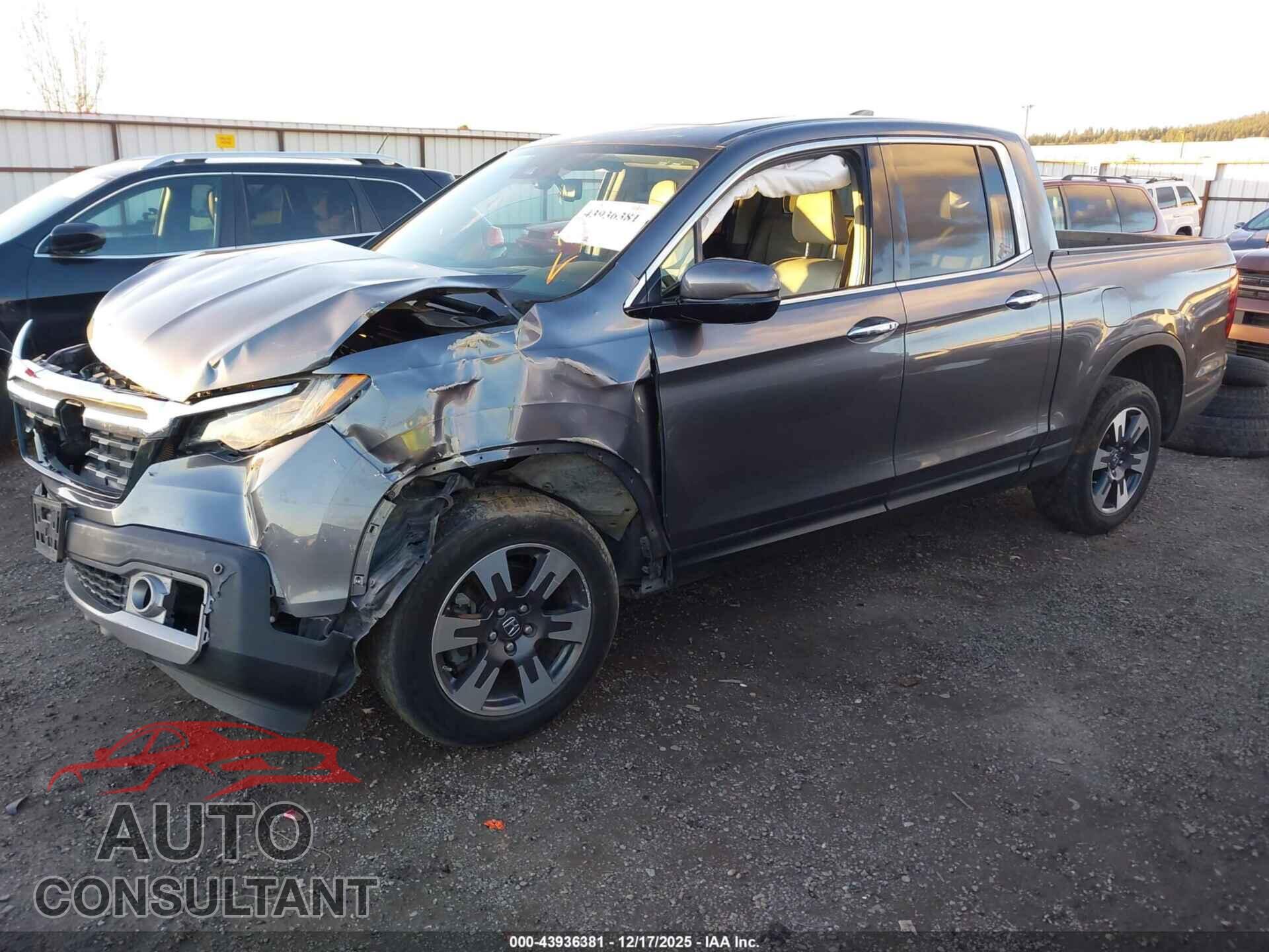 HONDA RIDGELINE 2017 - 5FPYK3F74HB011073