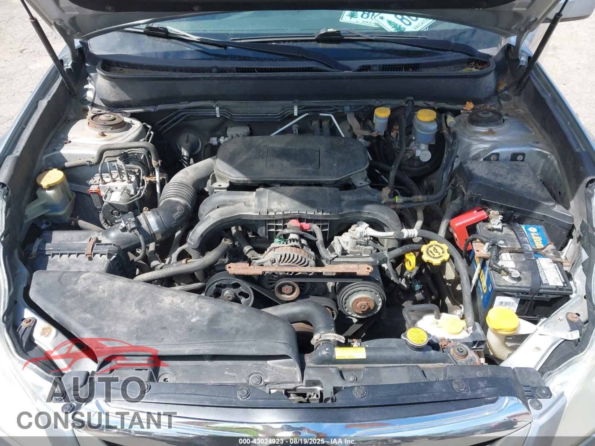 SUBARU OUTBACK 2012 - 4S4BRBBC9C1294297