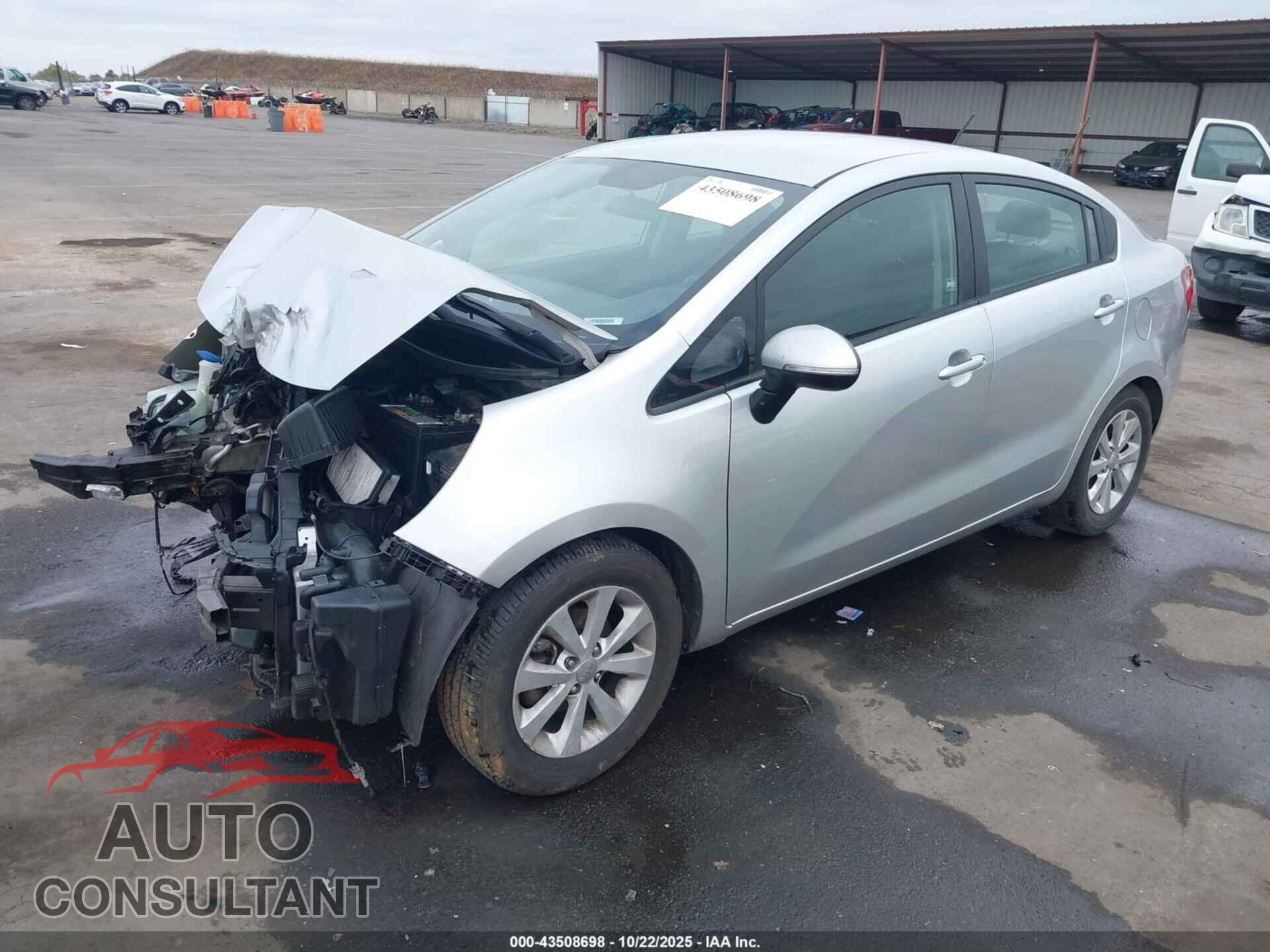 KIA RIO 2014 - KNADN4A38E6360556