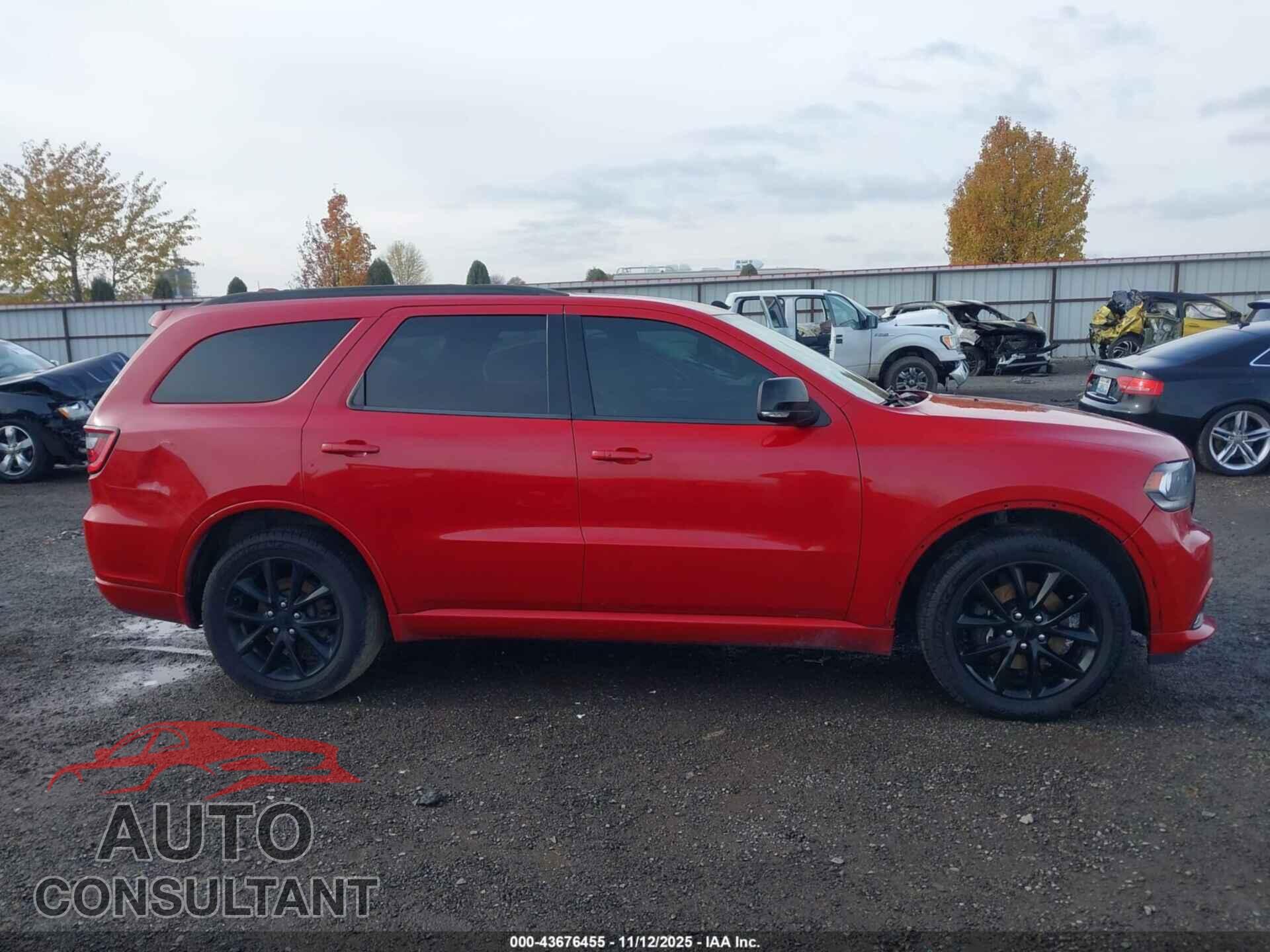 DODGE DURANGO 2017 - 1C4SDJCT1HC748808
