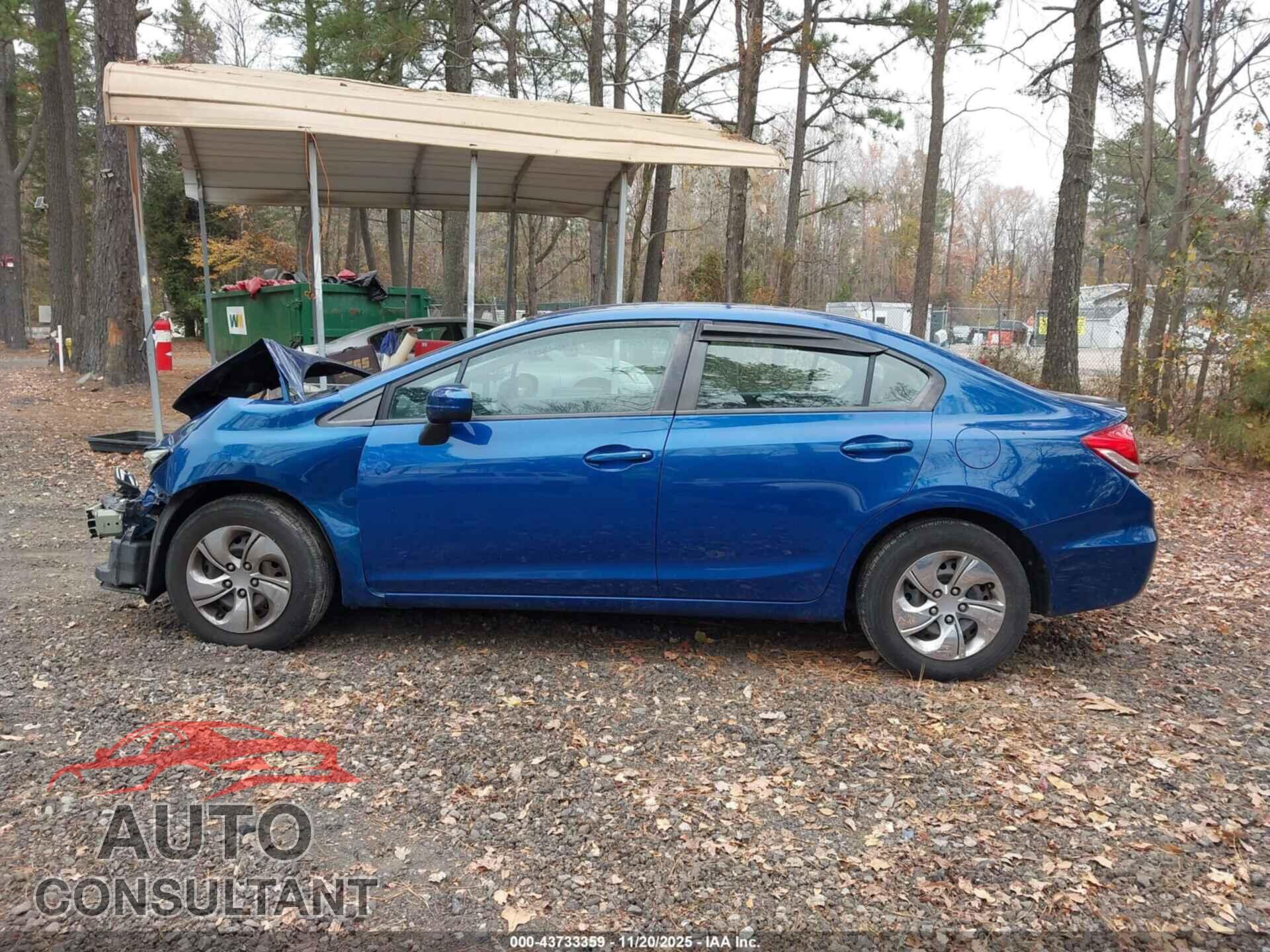 HONDA CIVIC 2014 - 19XFB2F53EE246347