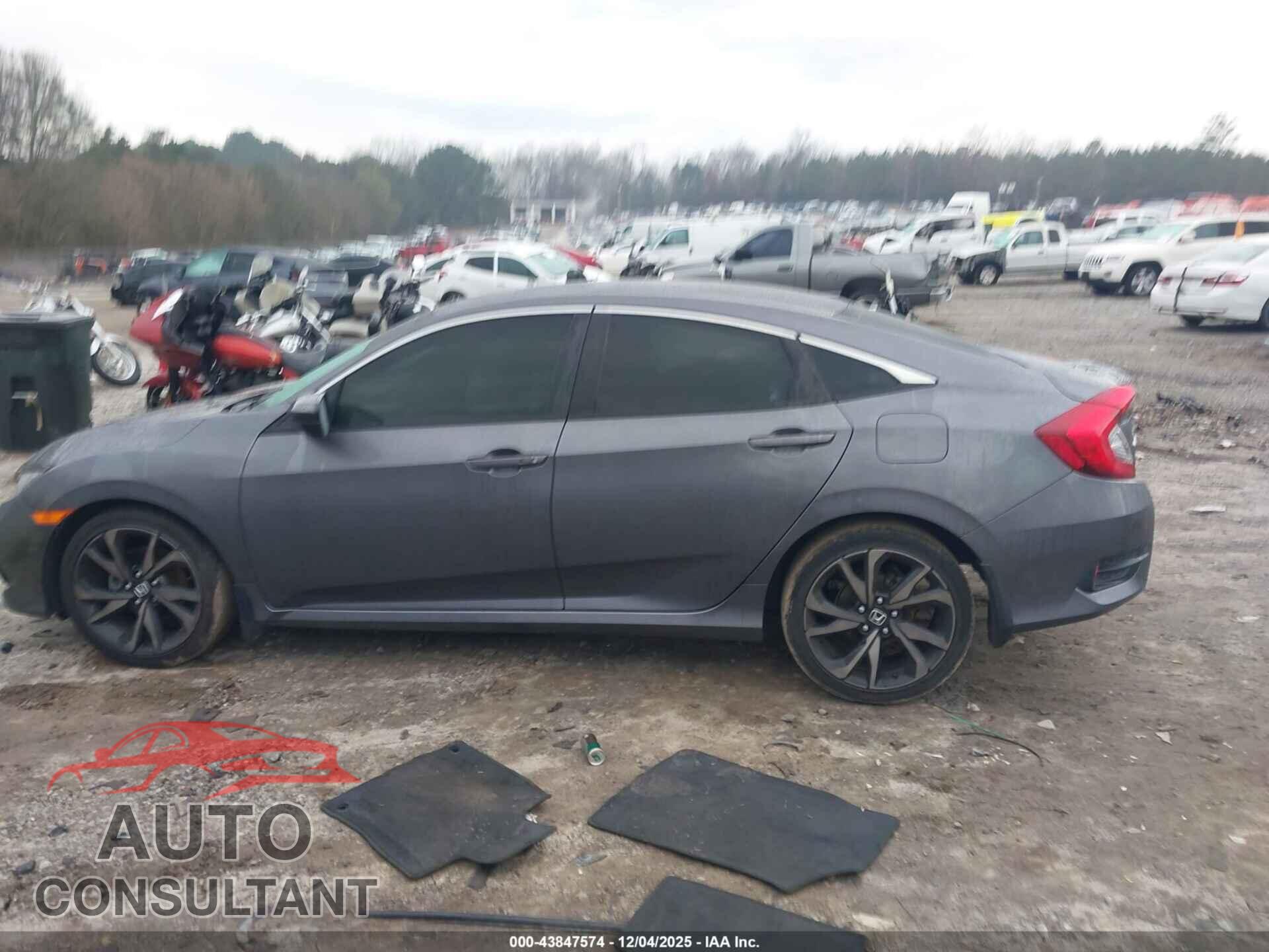 HONDA CIVIC 2019 - 2HGFC2F83KH563389