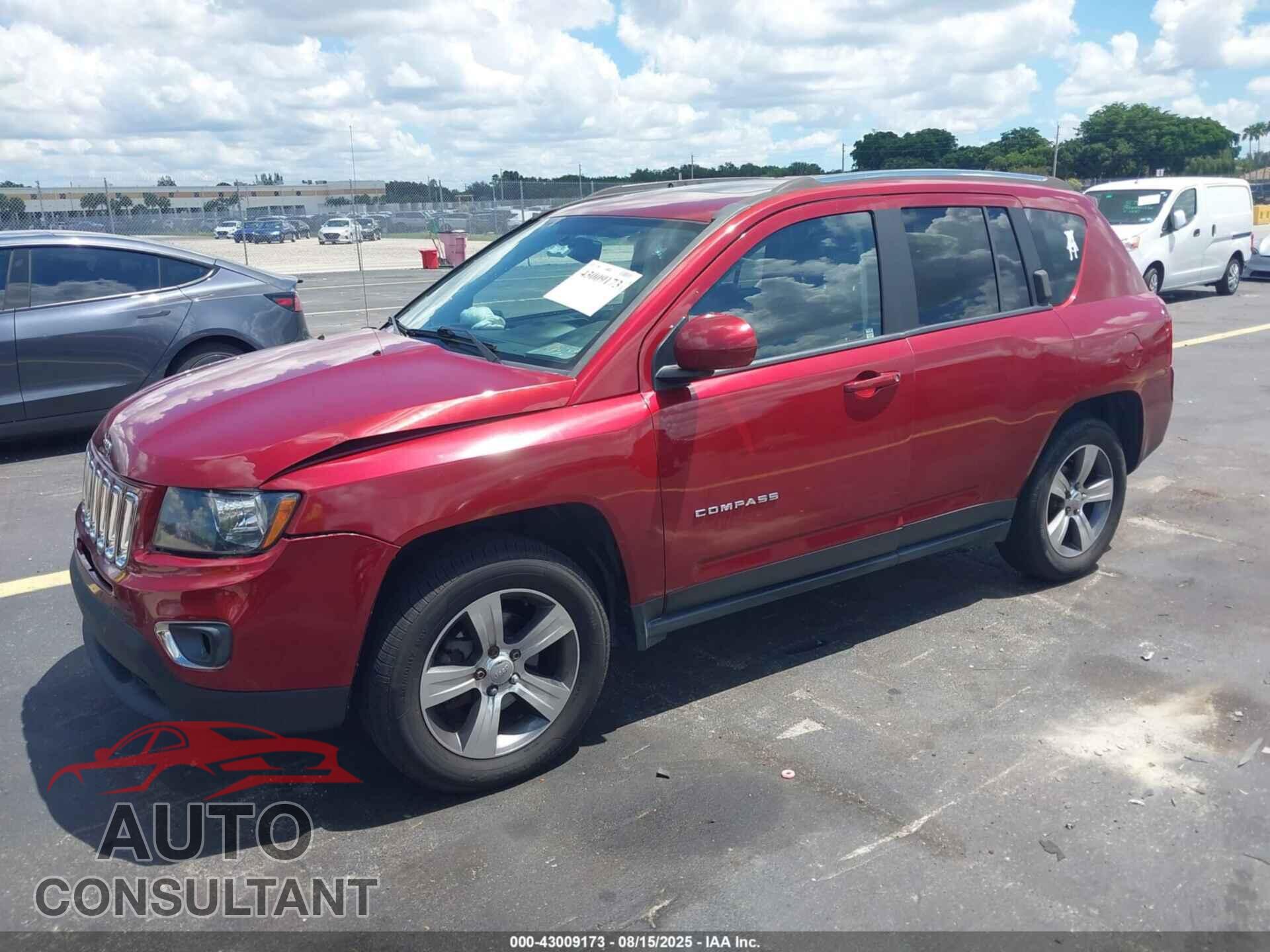 JEEP COMPASS 2017 - 1C4NJDEB7HD192381