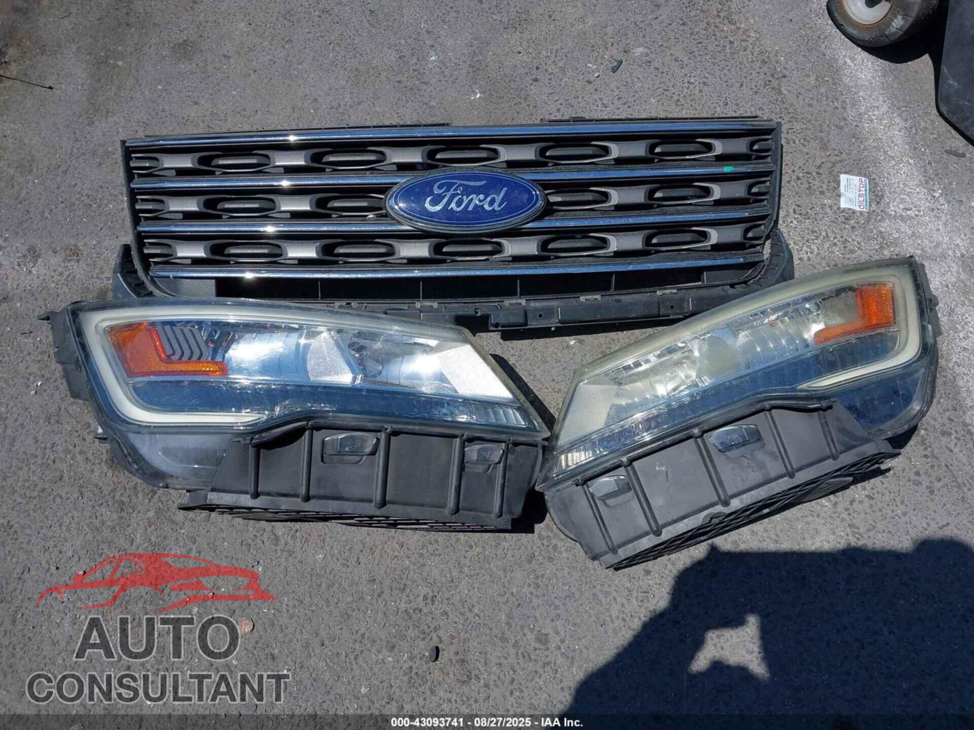 FORD EXPLORER 2017 - 1FM5K7B84HGA12291