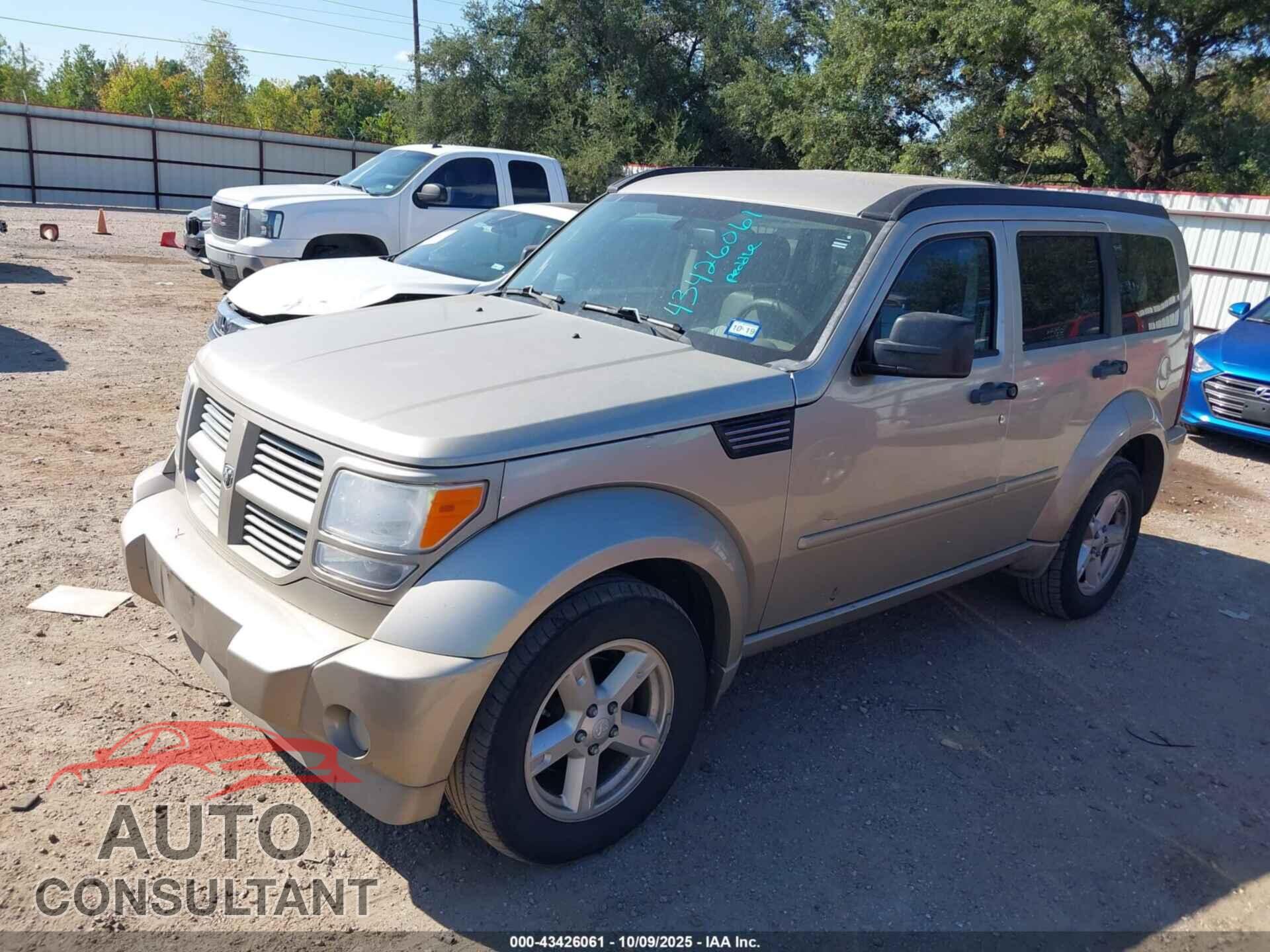 DODGE NITRO 2010 - 1D4PT5GK8AW126294