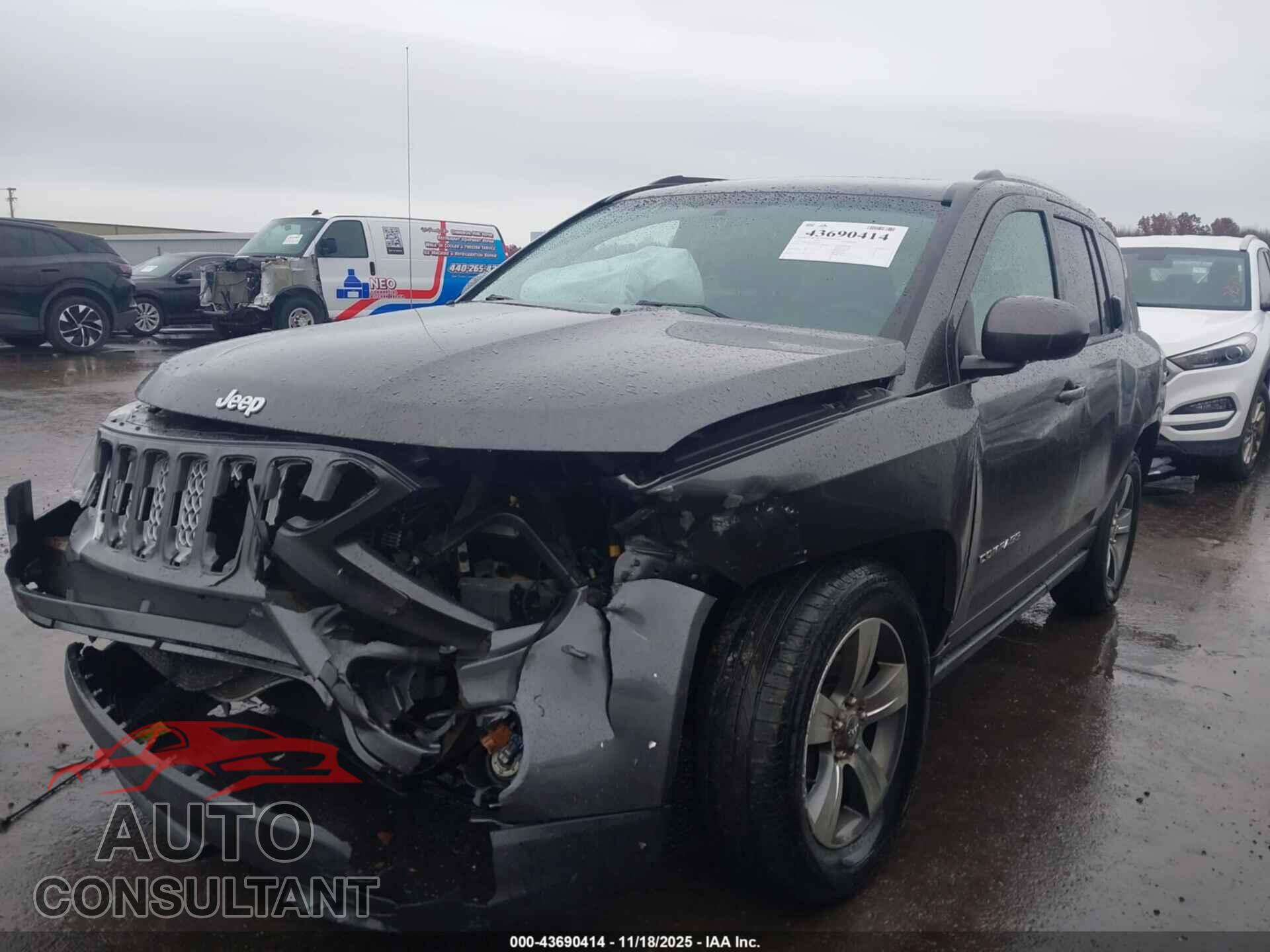 JEEP COMPASS 2017 - 1C4NJDEB3HD192328