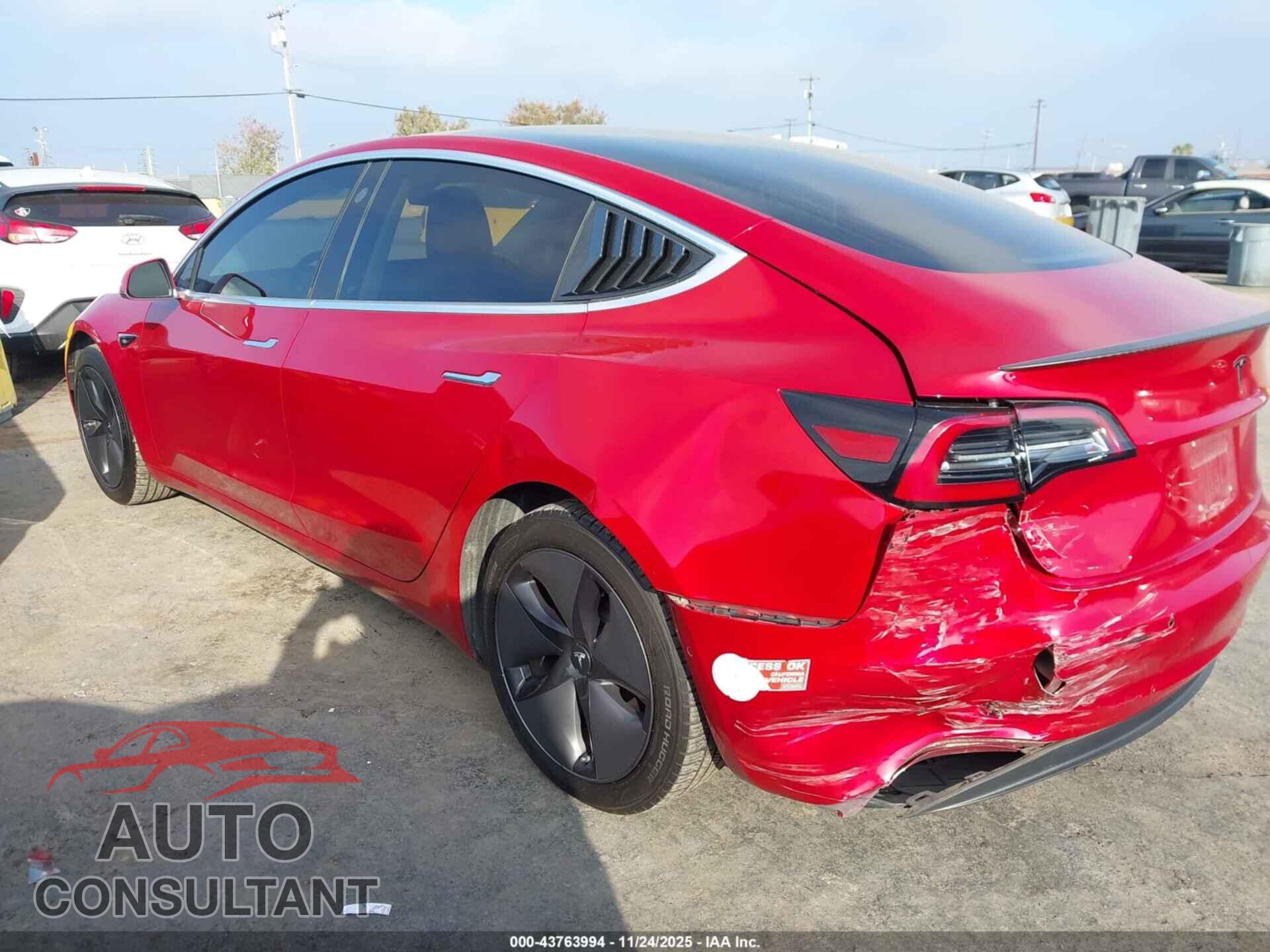 TESLA MODEL 3 2018 - 5YJ3E1EA8JF058463