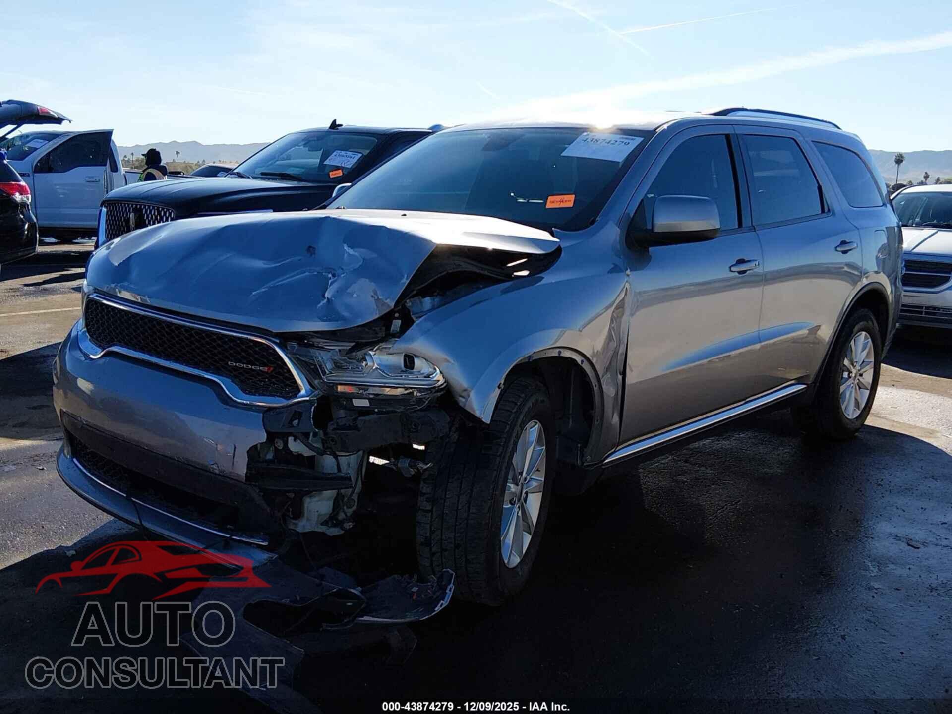 DODGE DURANGO 2021 - 1C4RDHAG4MC572666