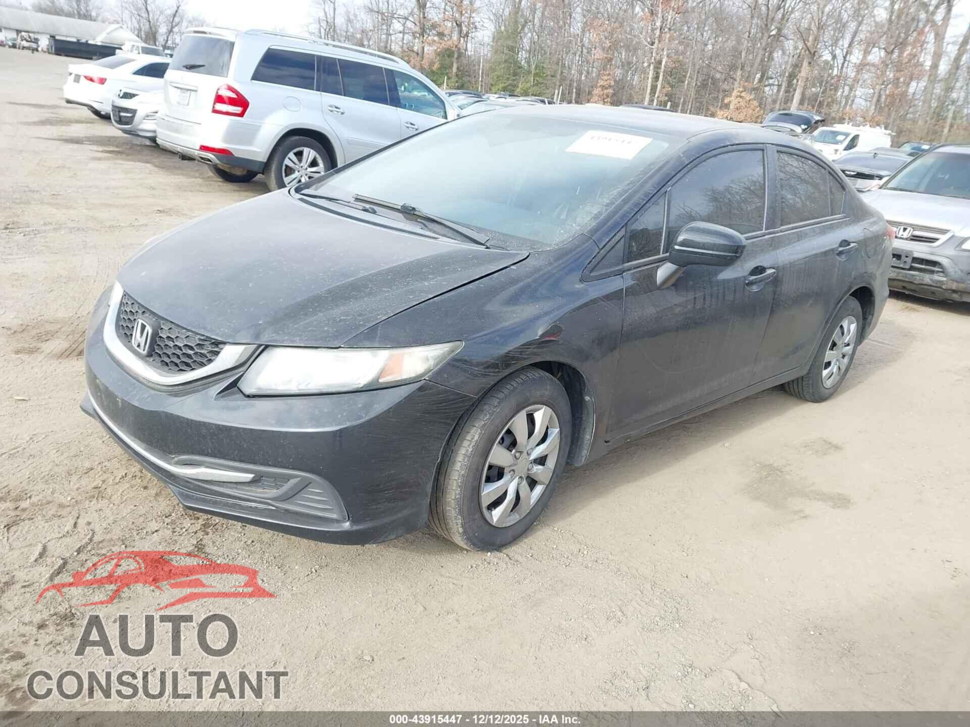 HONDA CIVIC 2014 - 19XFB2F59EE033354