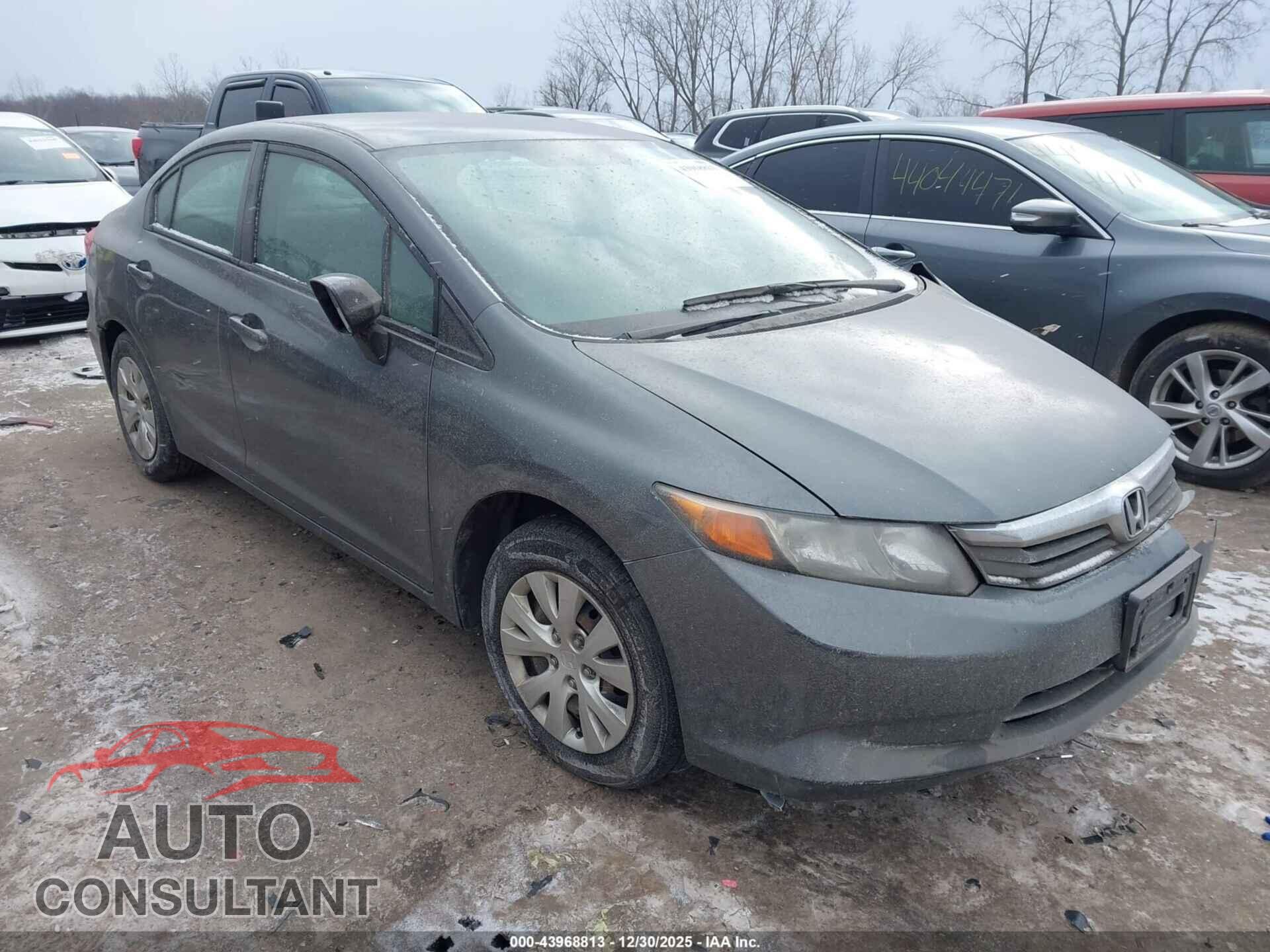 HONDA CIVIC 2012 - 2HGFB2F59CH581390
