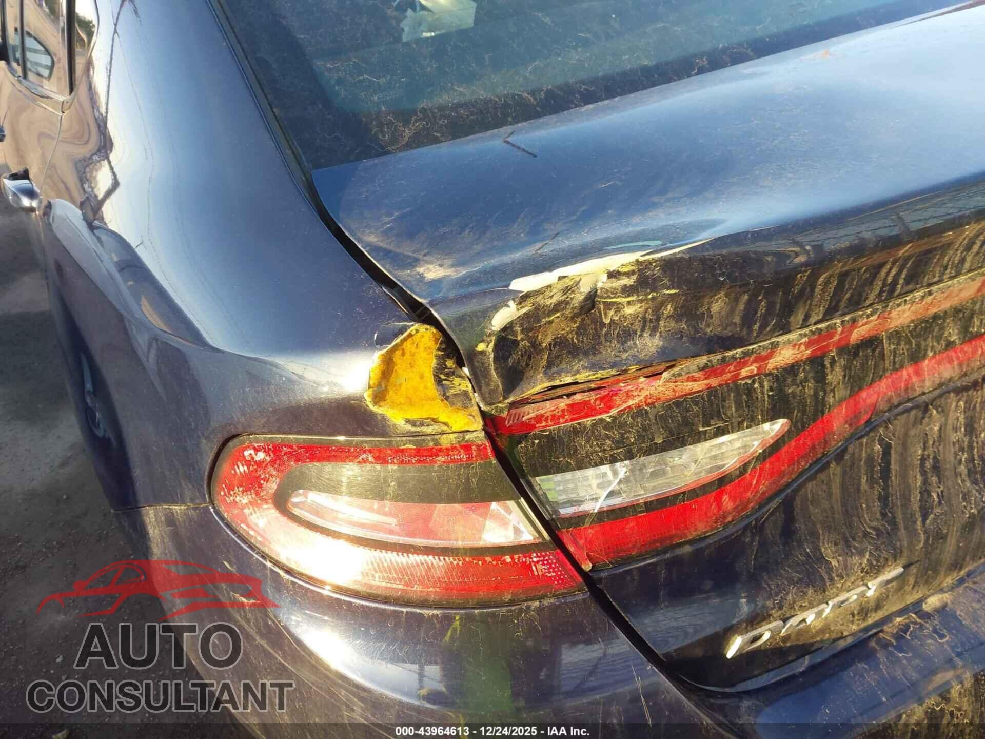 DODGE DART 2015 - 1C3CDFBBXFD320211